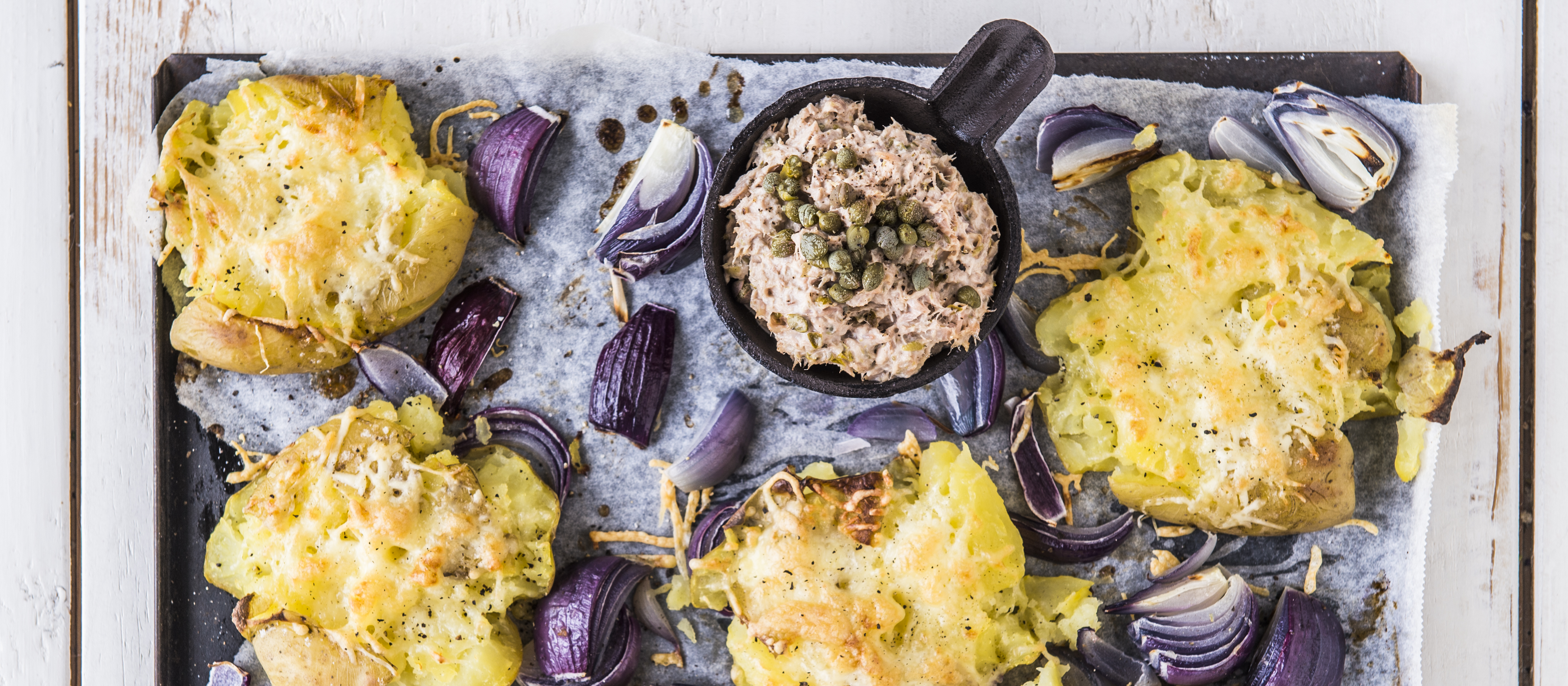 Mäiskypotut ja tonnikalatahna