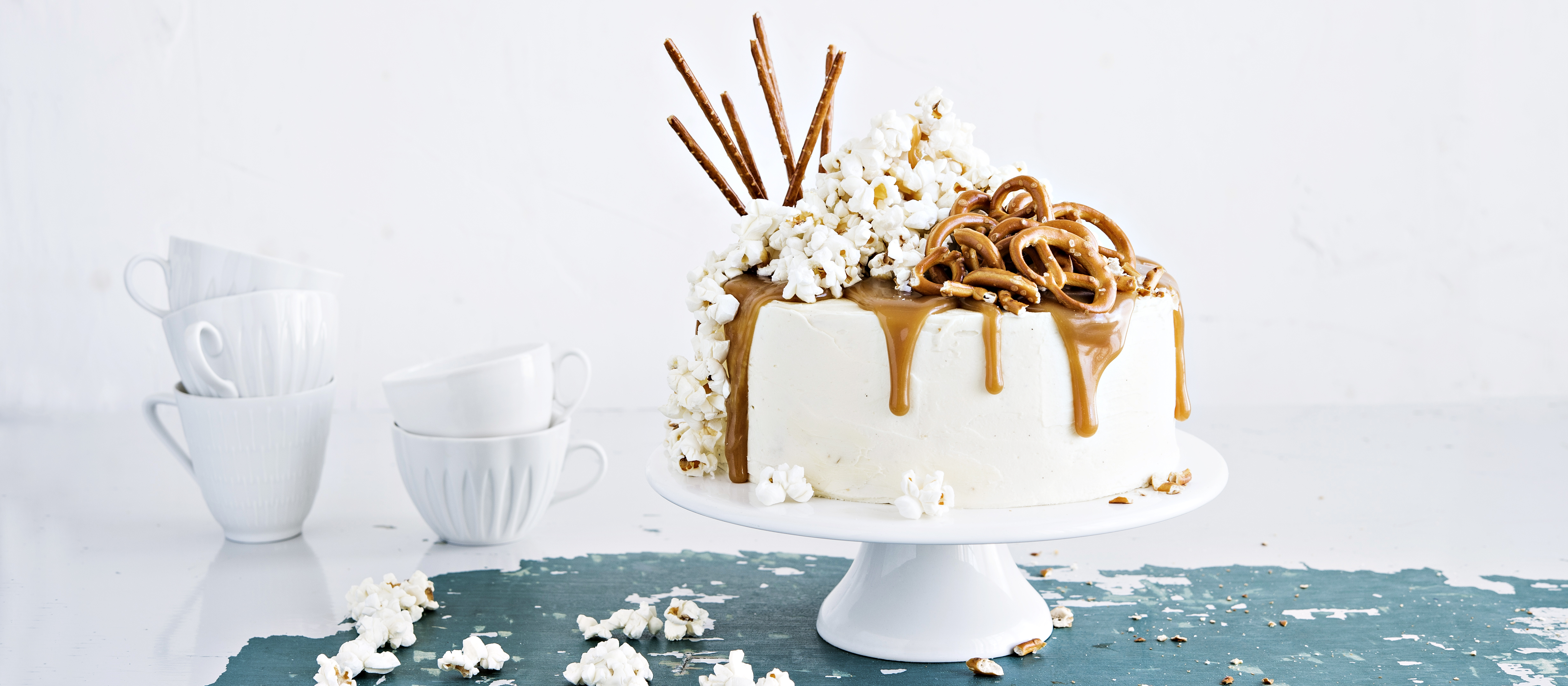 Popcornkakku Makeat Leivonnaiset Reseptit K Ruoka