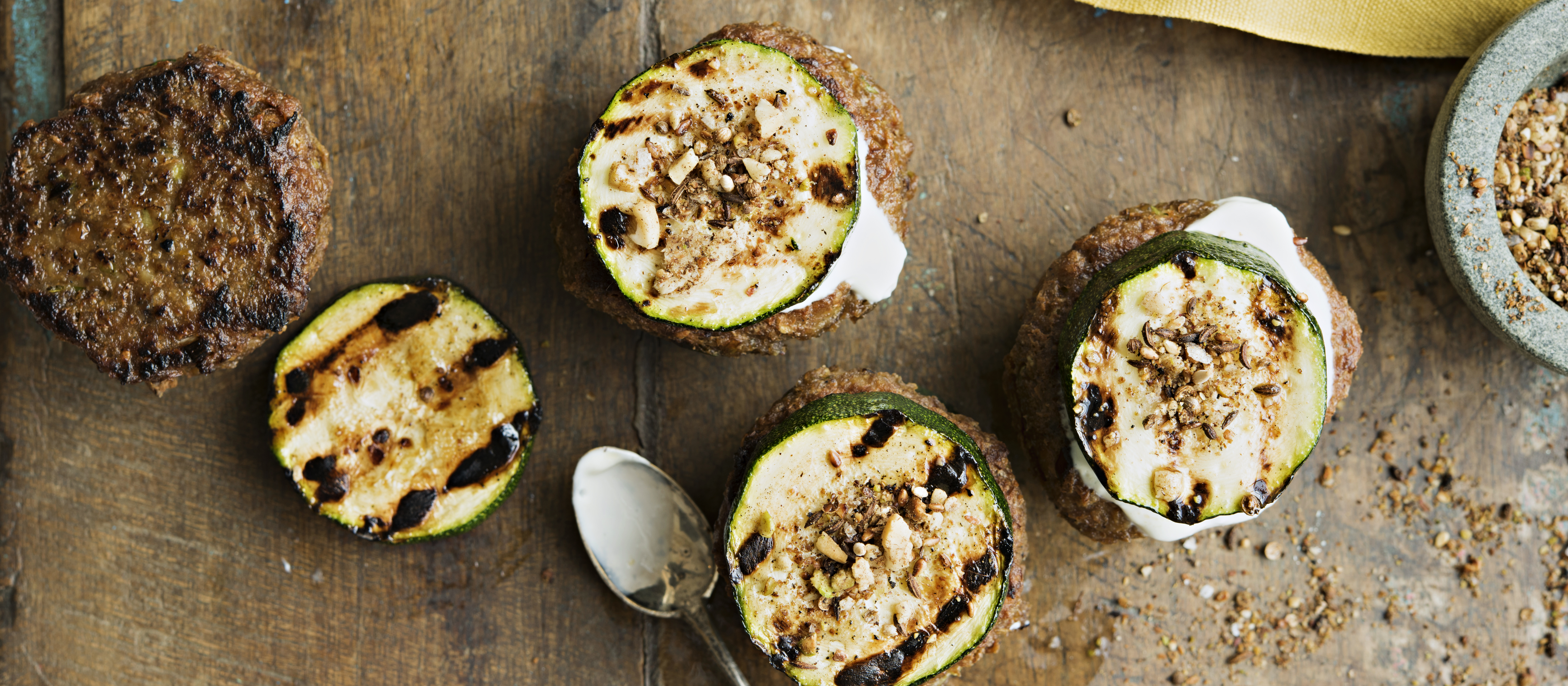 Kesäkurpitsasliderit