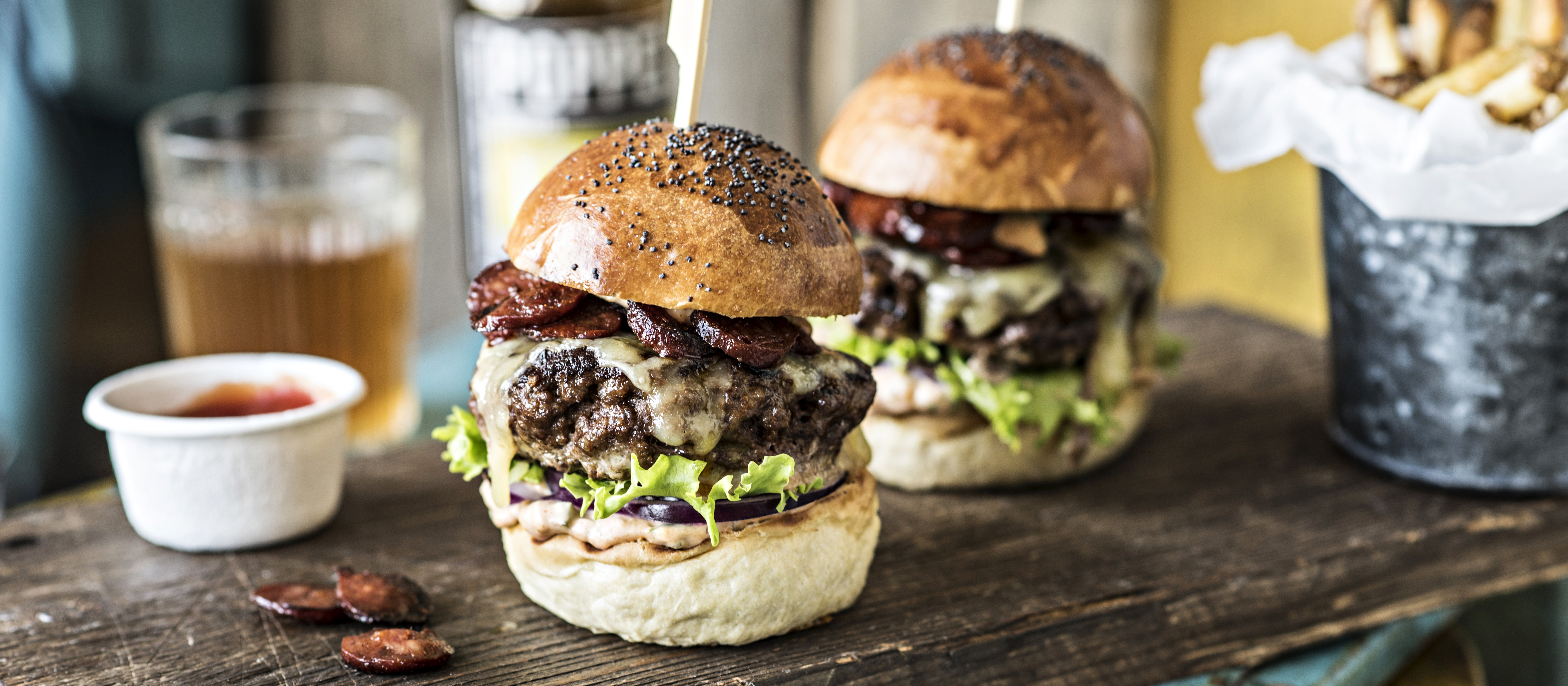 Chorizohampurilainen 