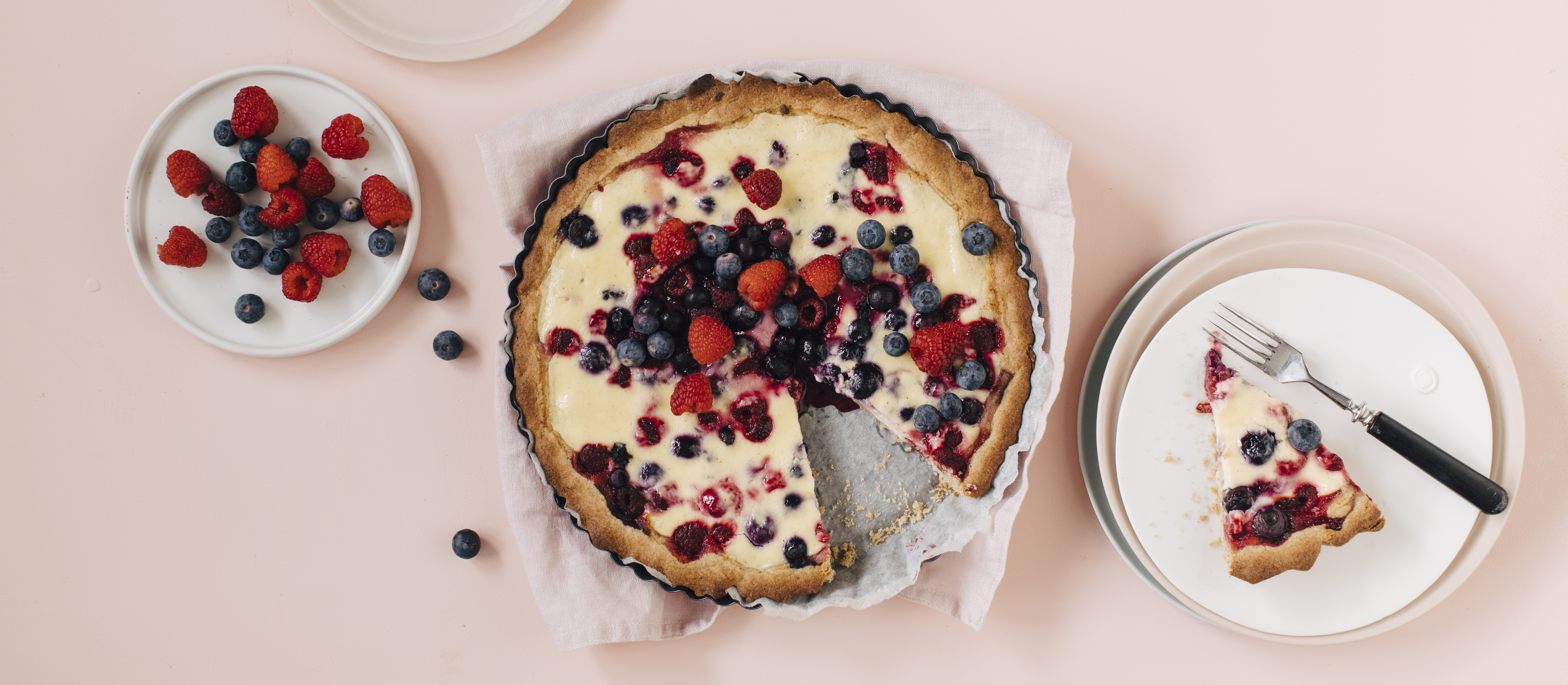 Helppo marjapiirakka