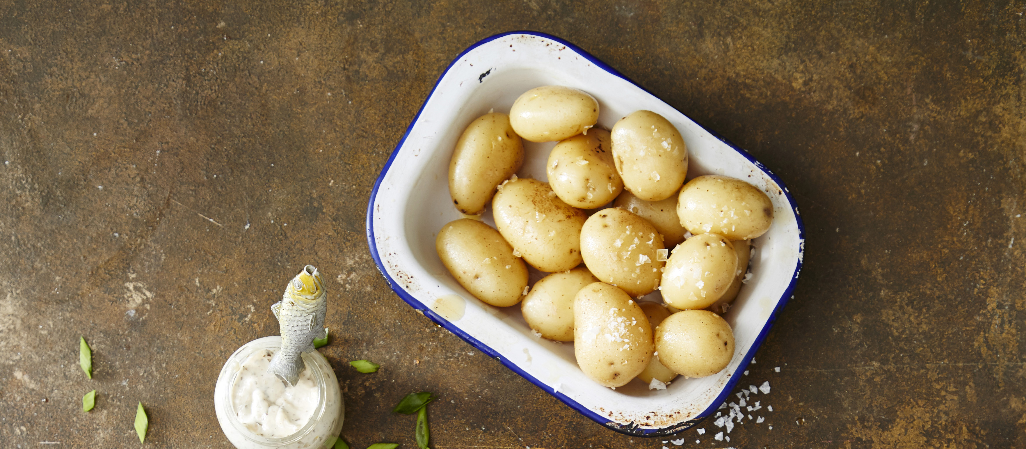 Uudet perunat, salt & vinegar