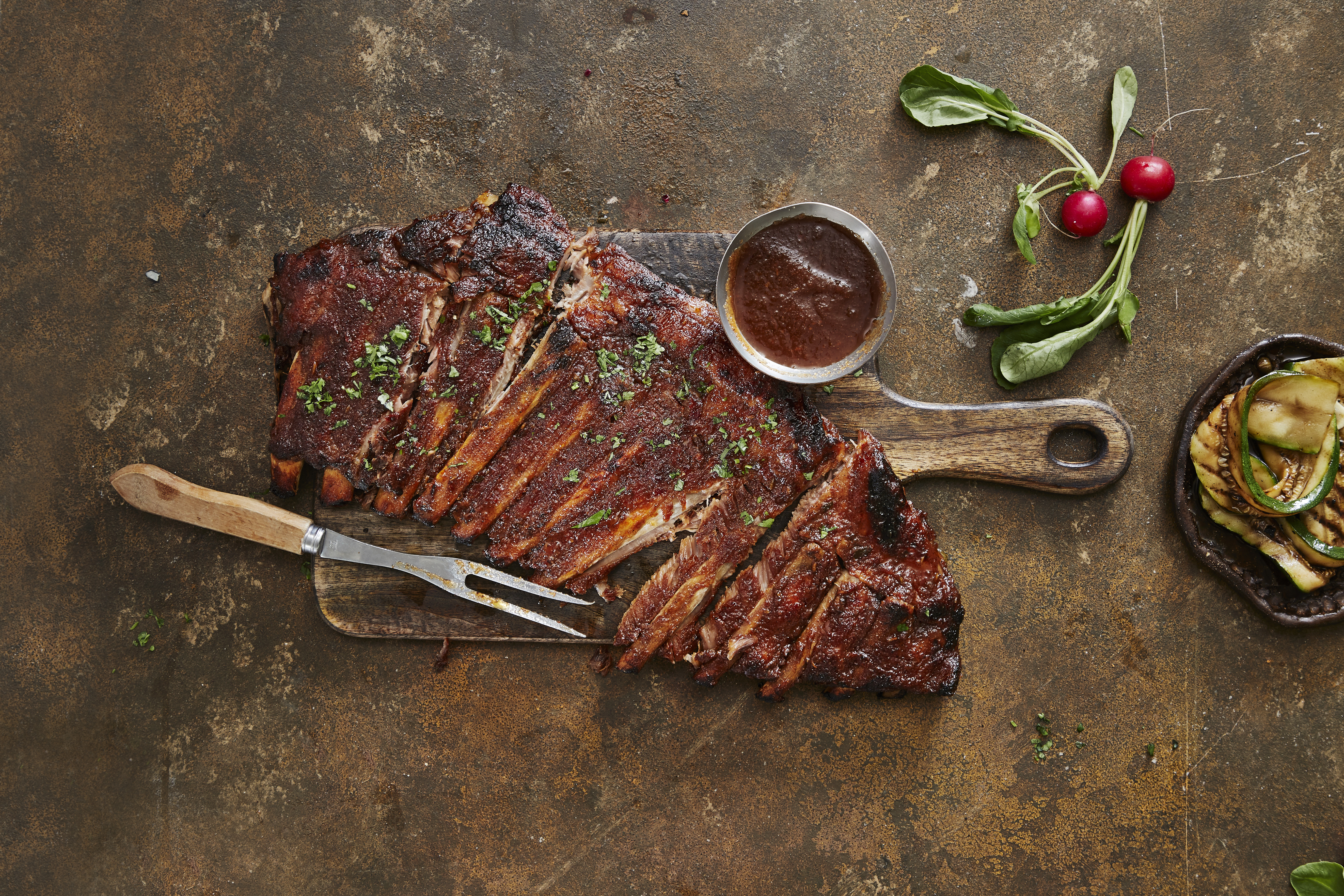 Savuiset omenaribsit