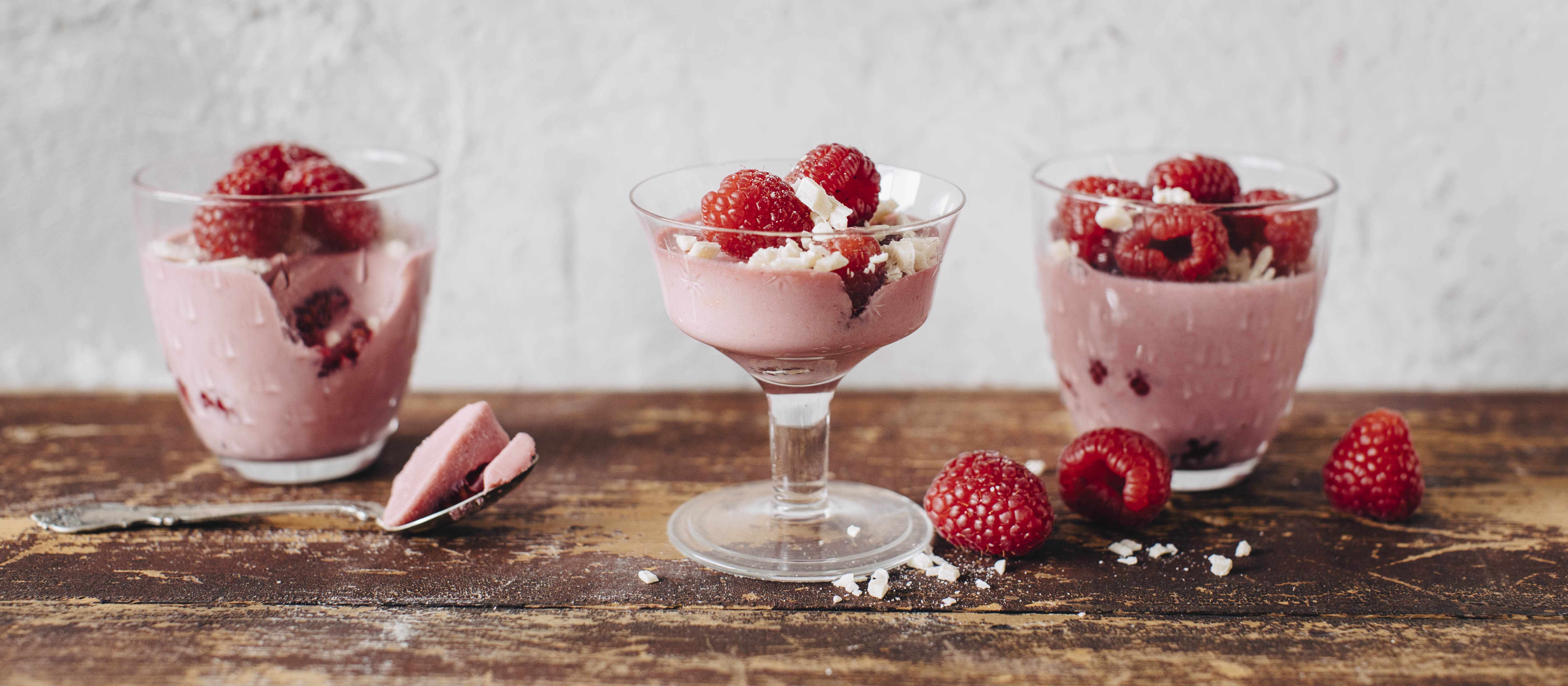 Vadelmapannacotta Jalkiruoat Reseptit K Ruoka