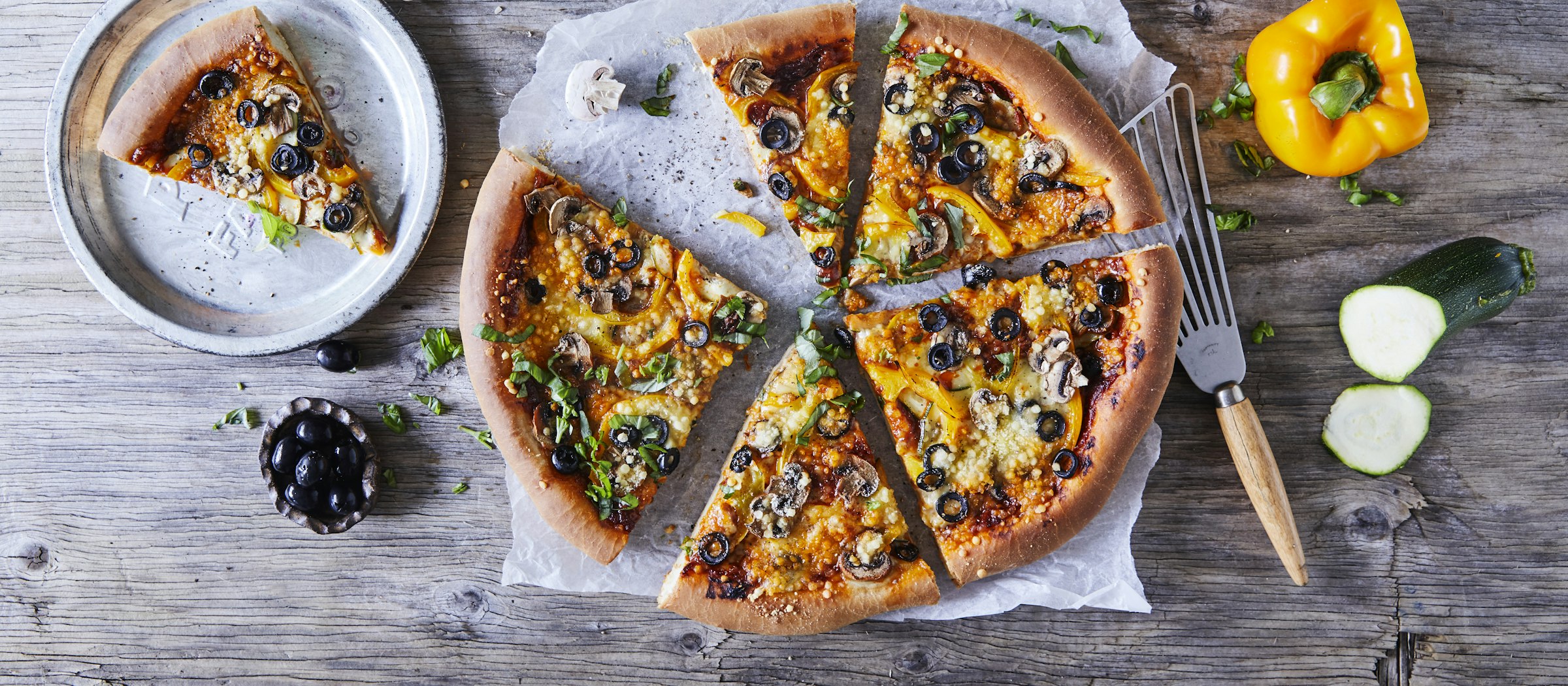 Vegaaninen pizza | Sesonki | Reseptit | K-Ruoka