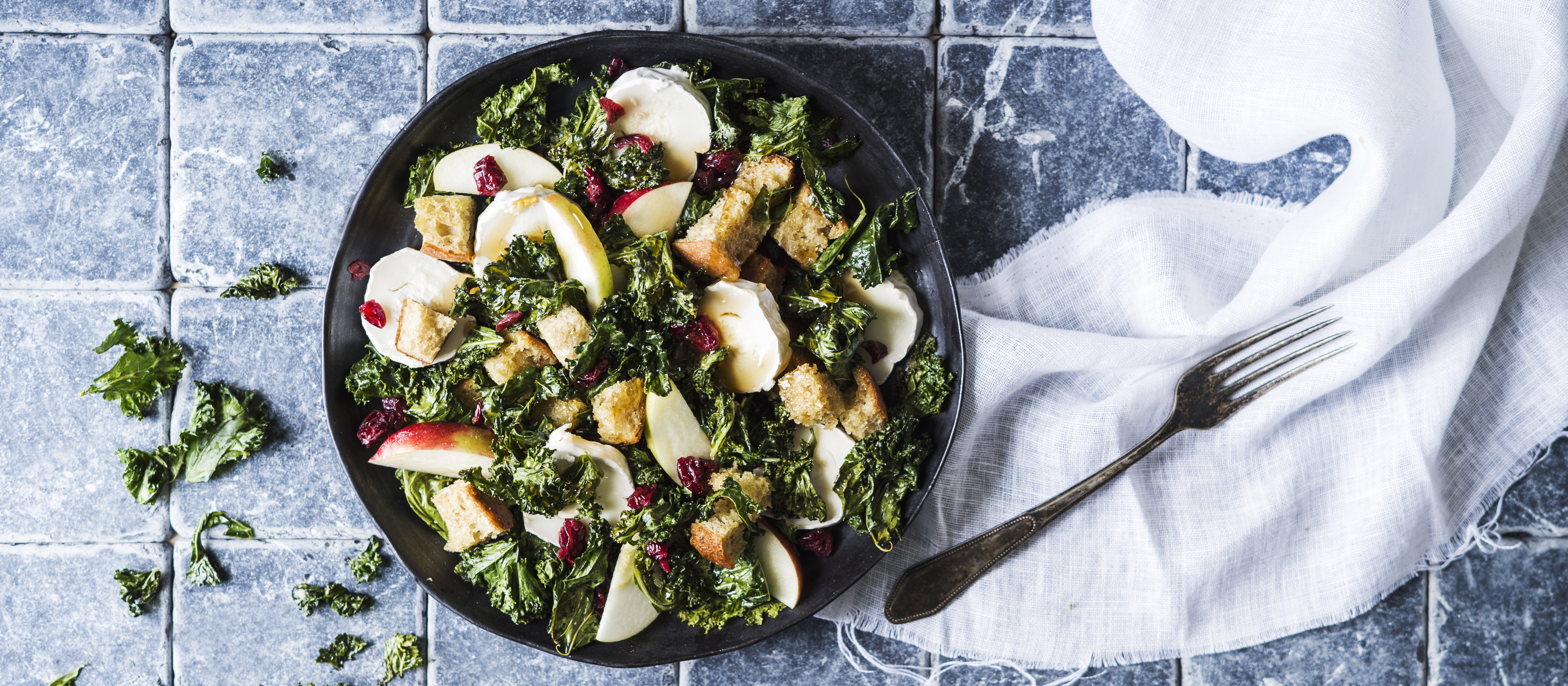 Paahdettu lehtikaalisalaatti