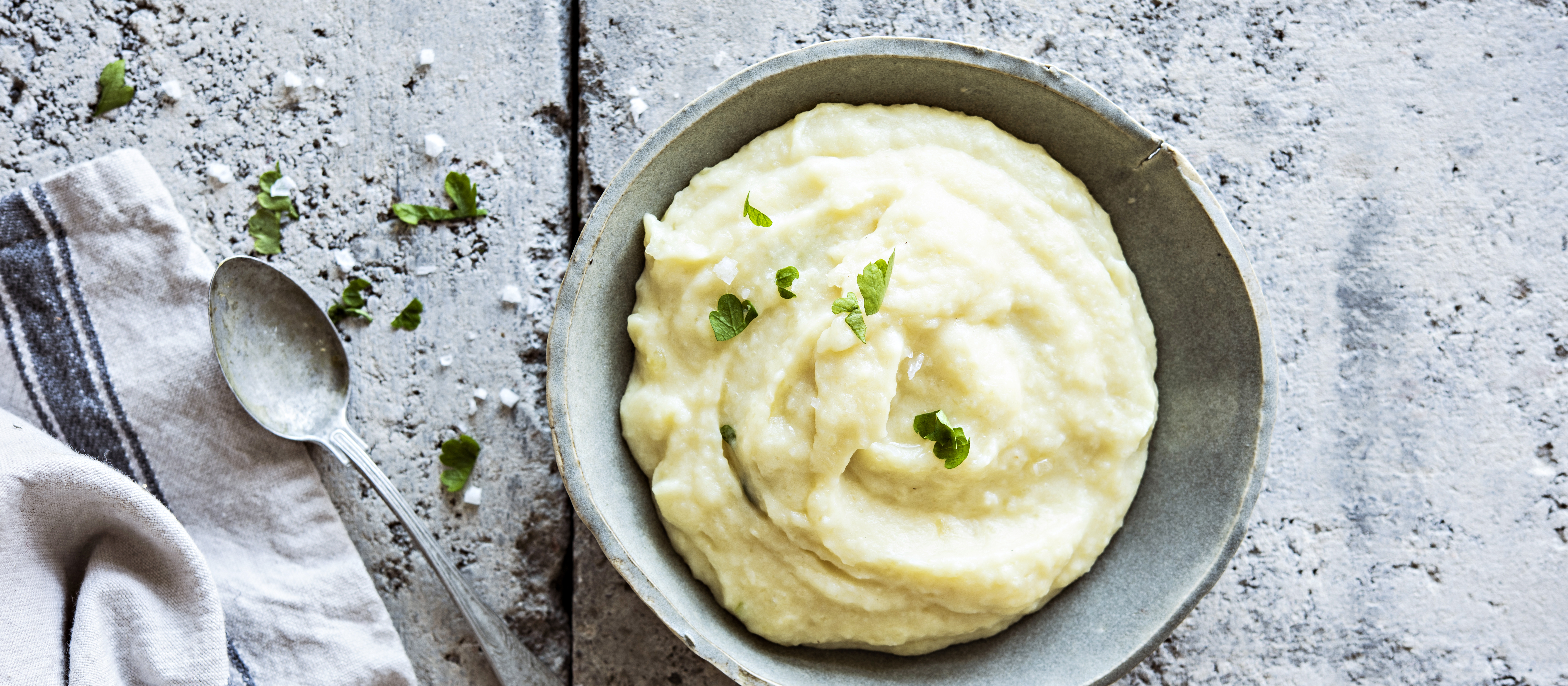 Paahdettu palsternakka-perunasose