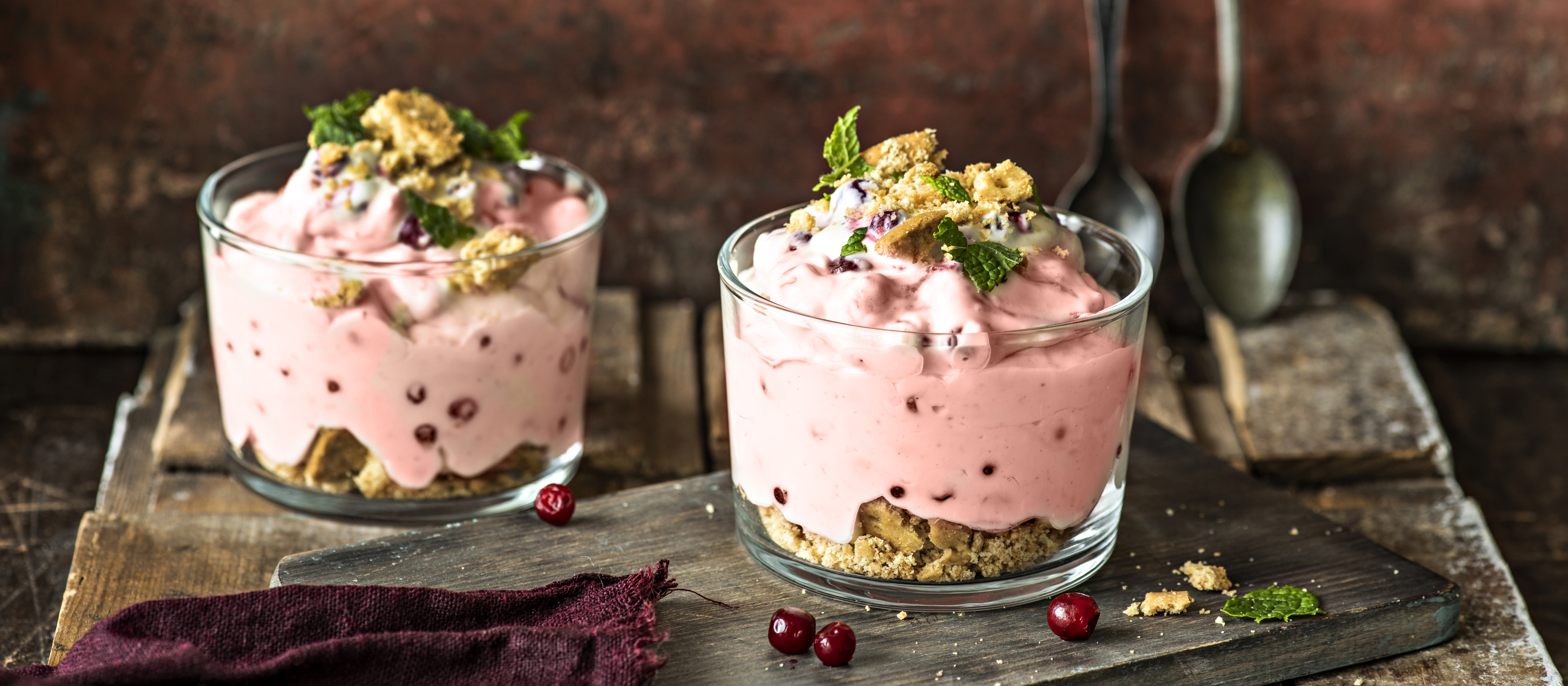 Puolukkajuustokakku Purkissa Jalkiruoat Reseptit K Ruoka