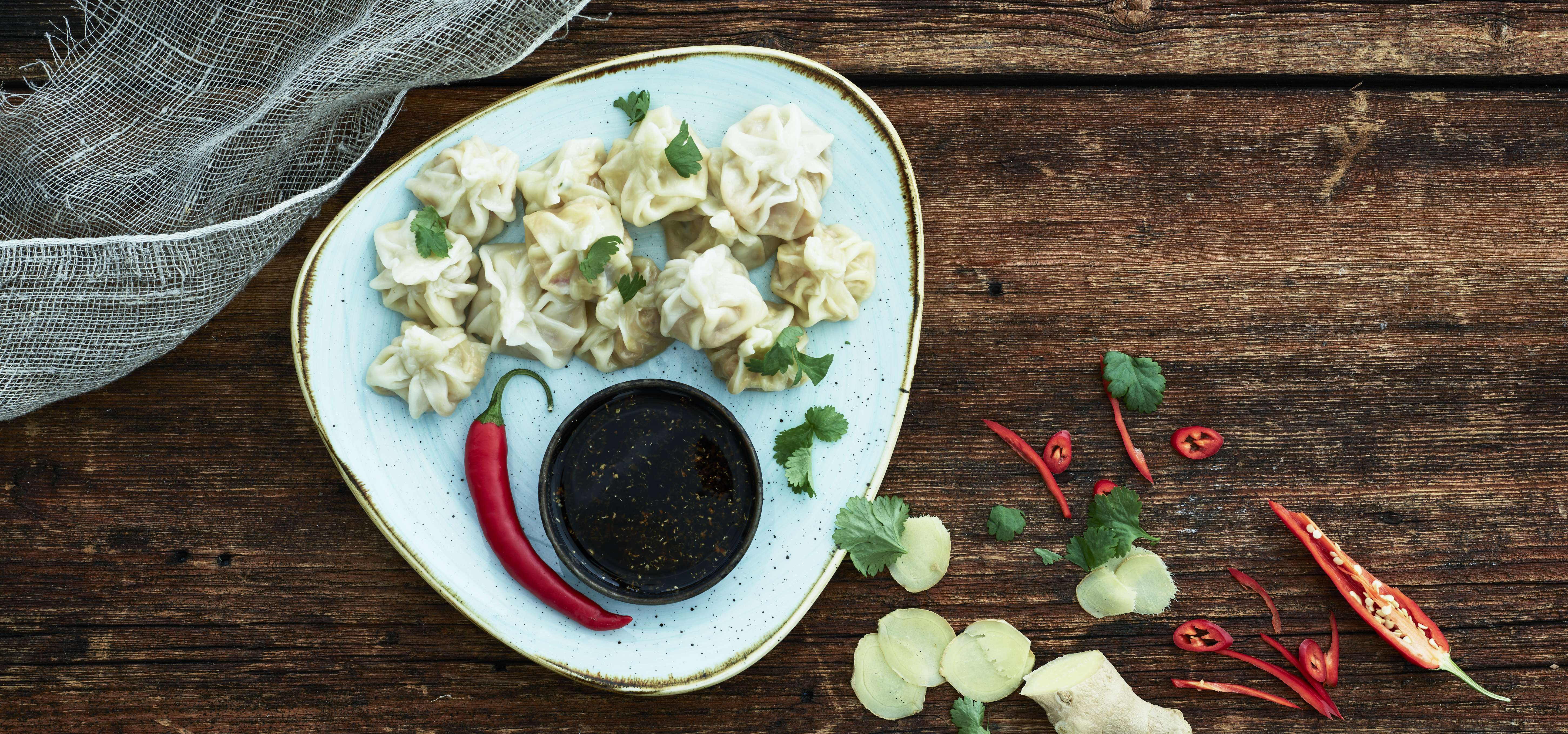 Dumplings, kasvistäyte