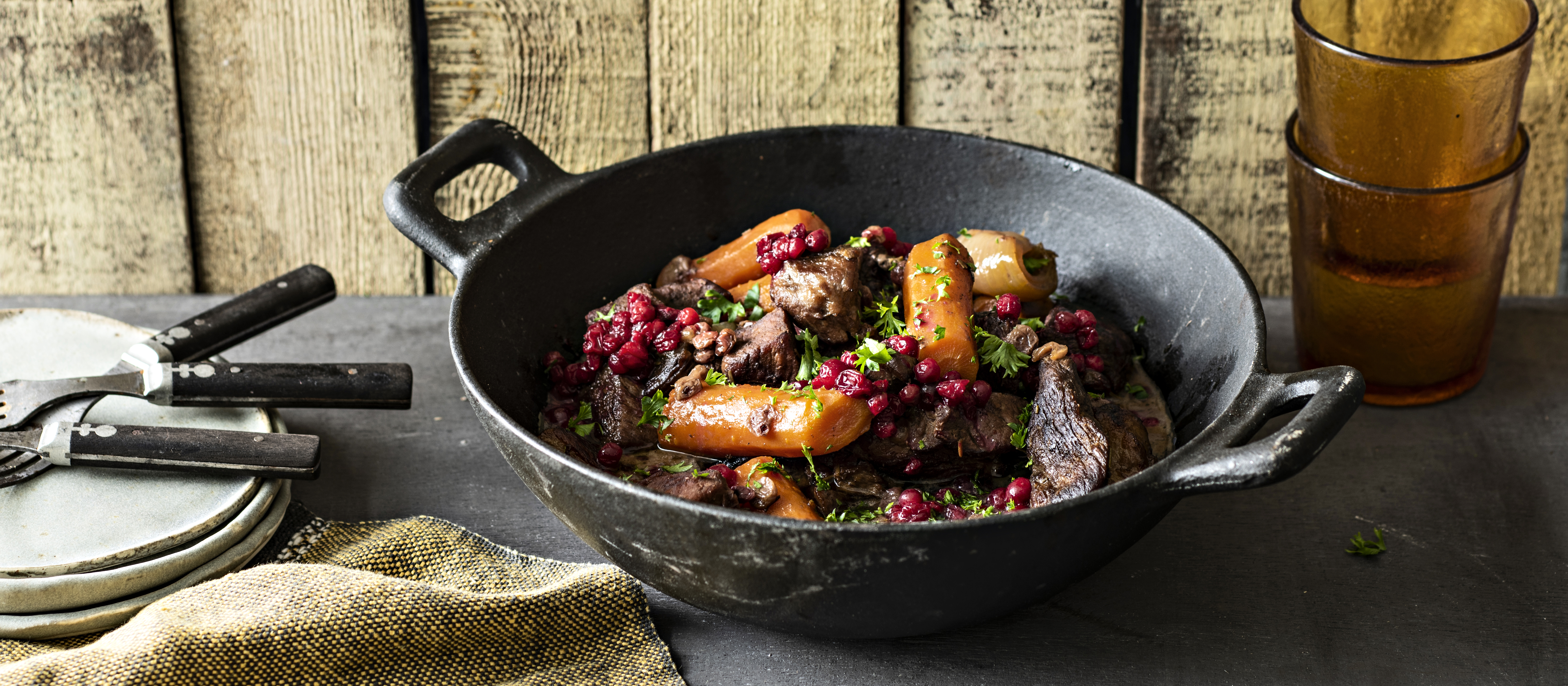 Puolukkainen Karjalanpaisti Paaruoat Reseptit K Ruoka