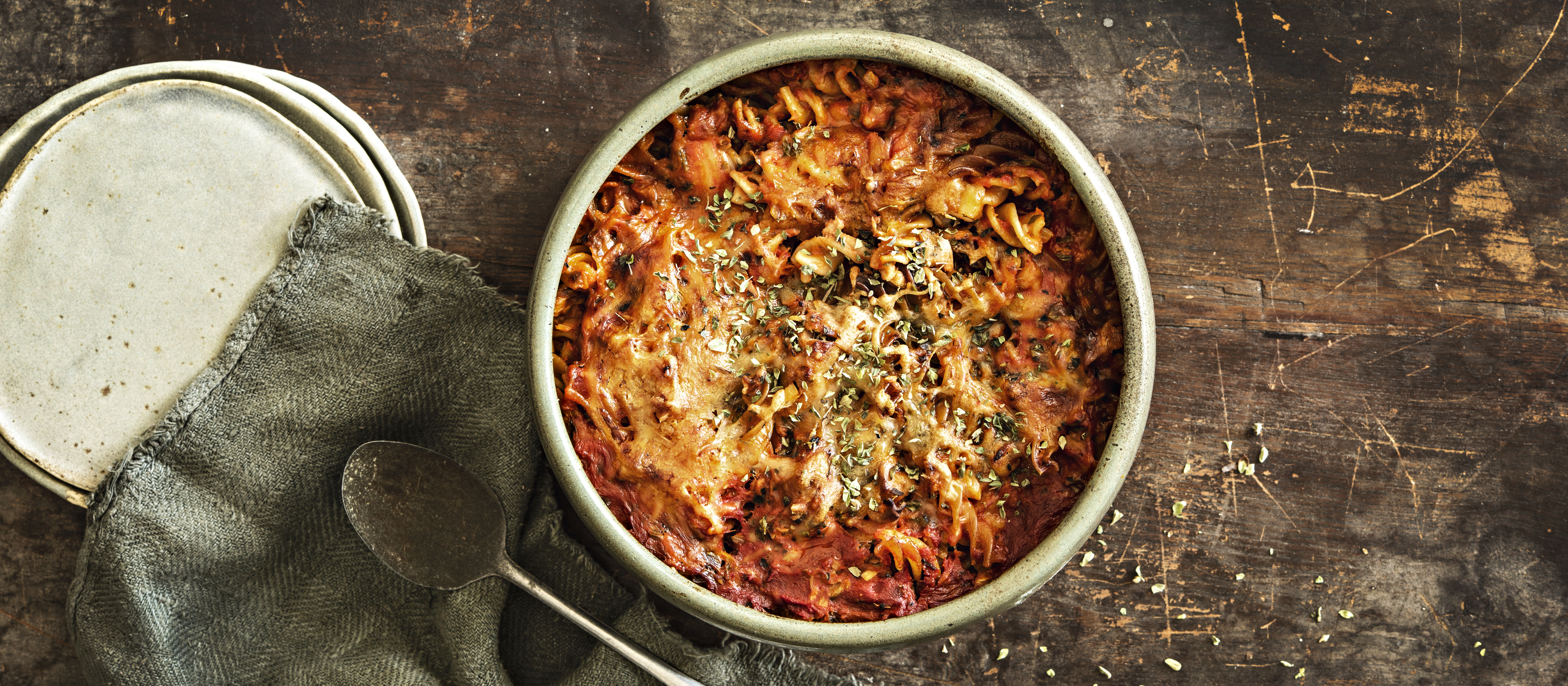 Tonnikalapasta uunissa