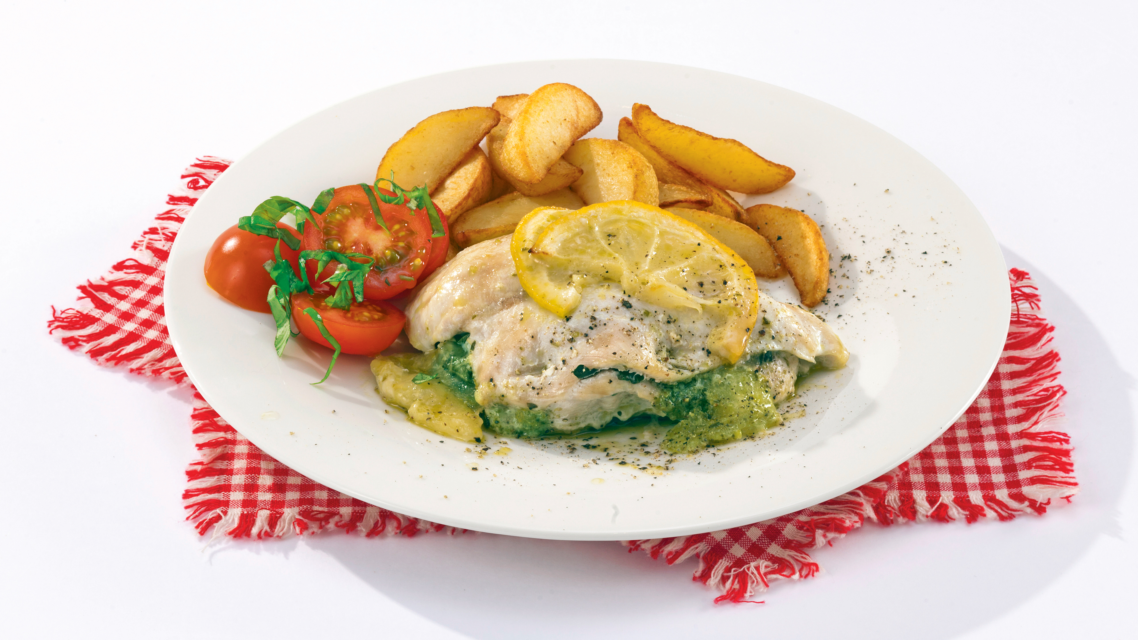 Sitruunapesto-mozzarellabroilerit