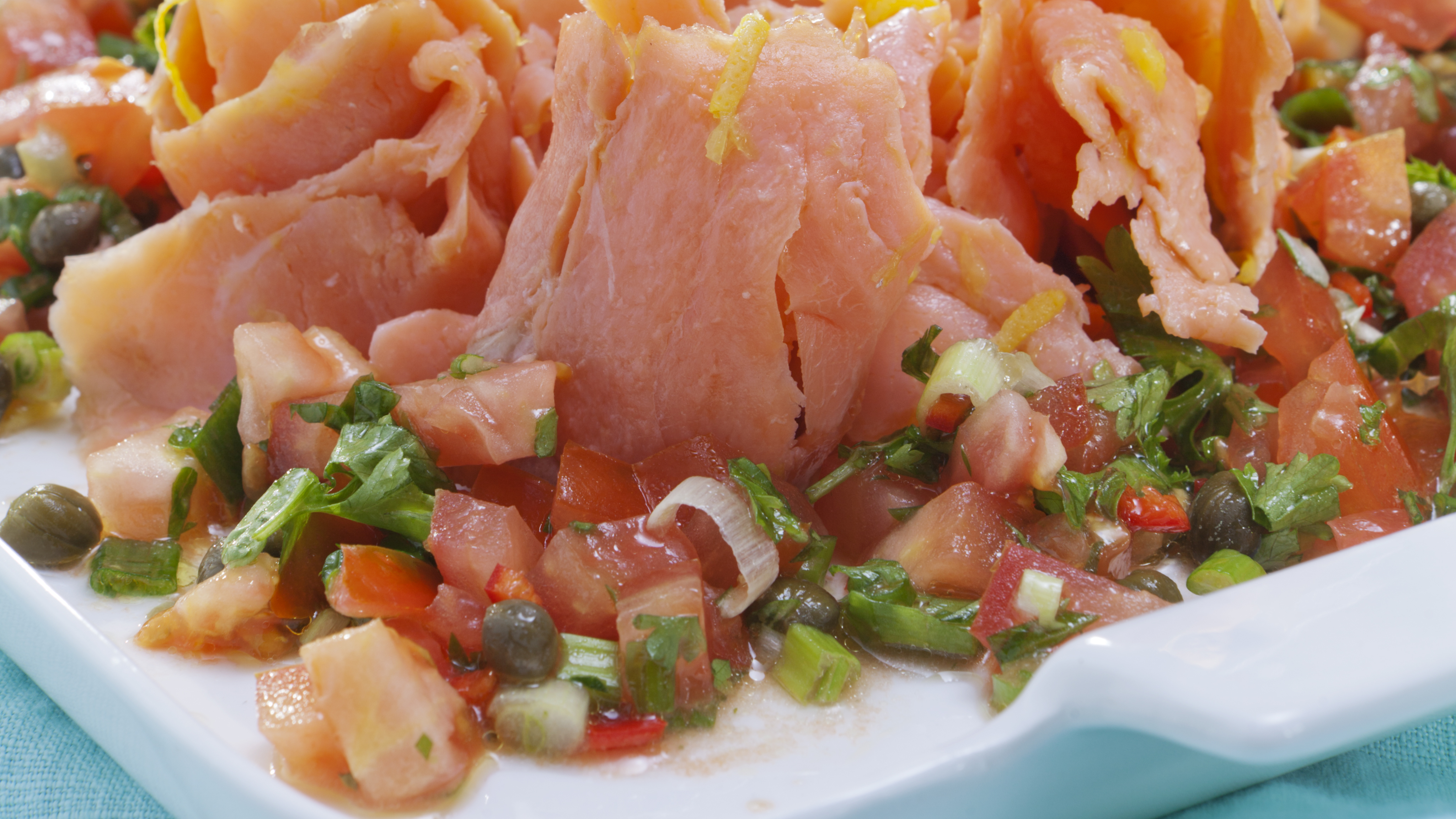 Sitrusmarinoitu graavilohi