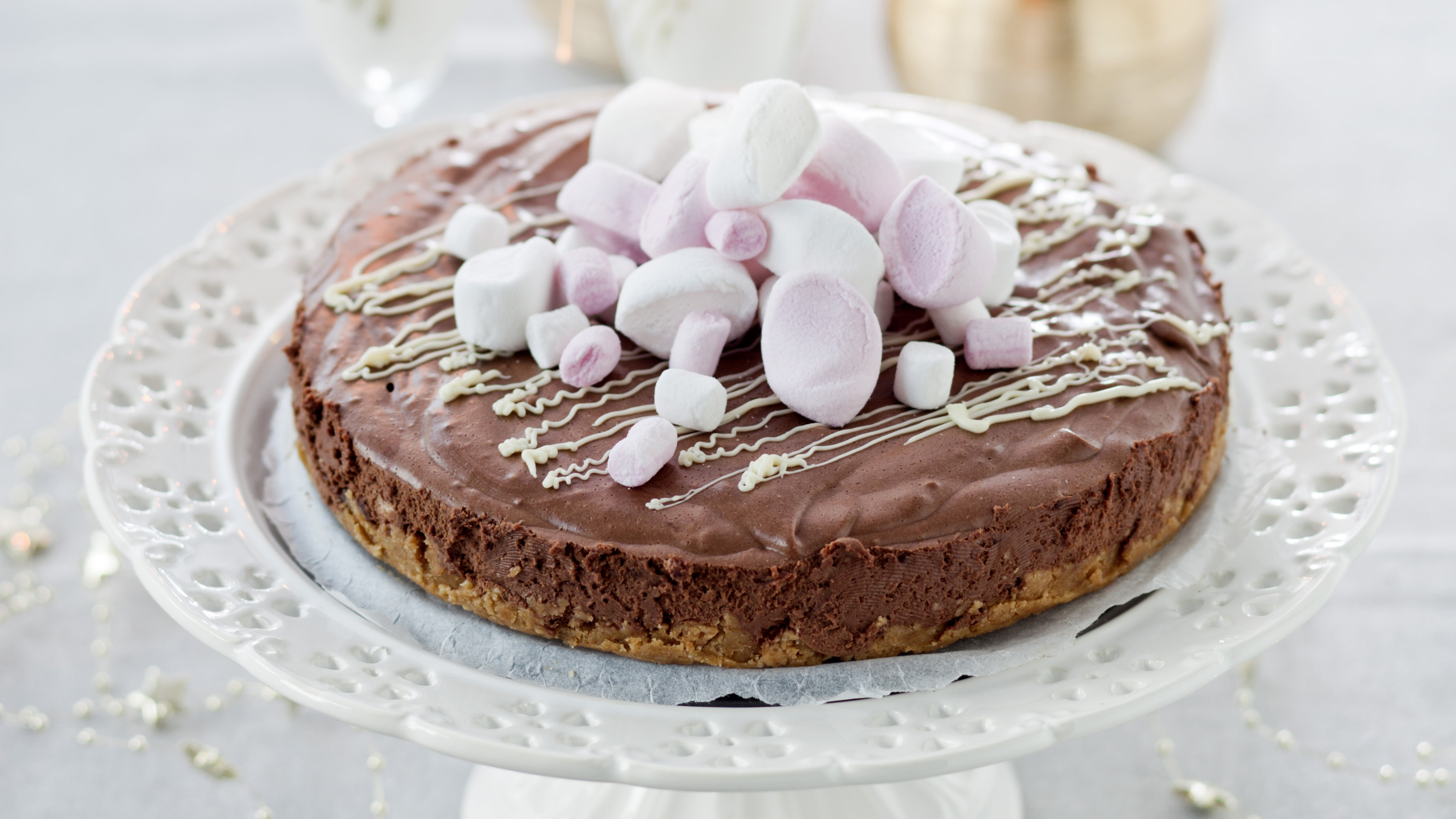 Suklaajuustokakku Makeat Leivonnaiset Reseptit K Ruoka