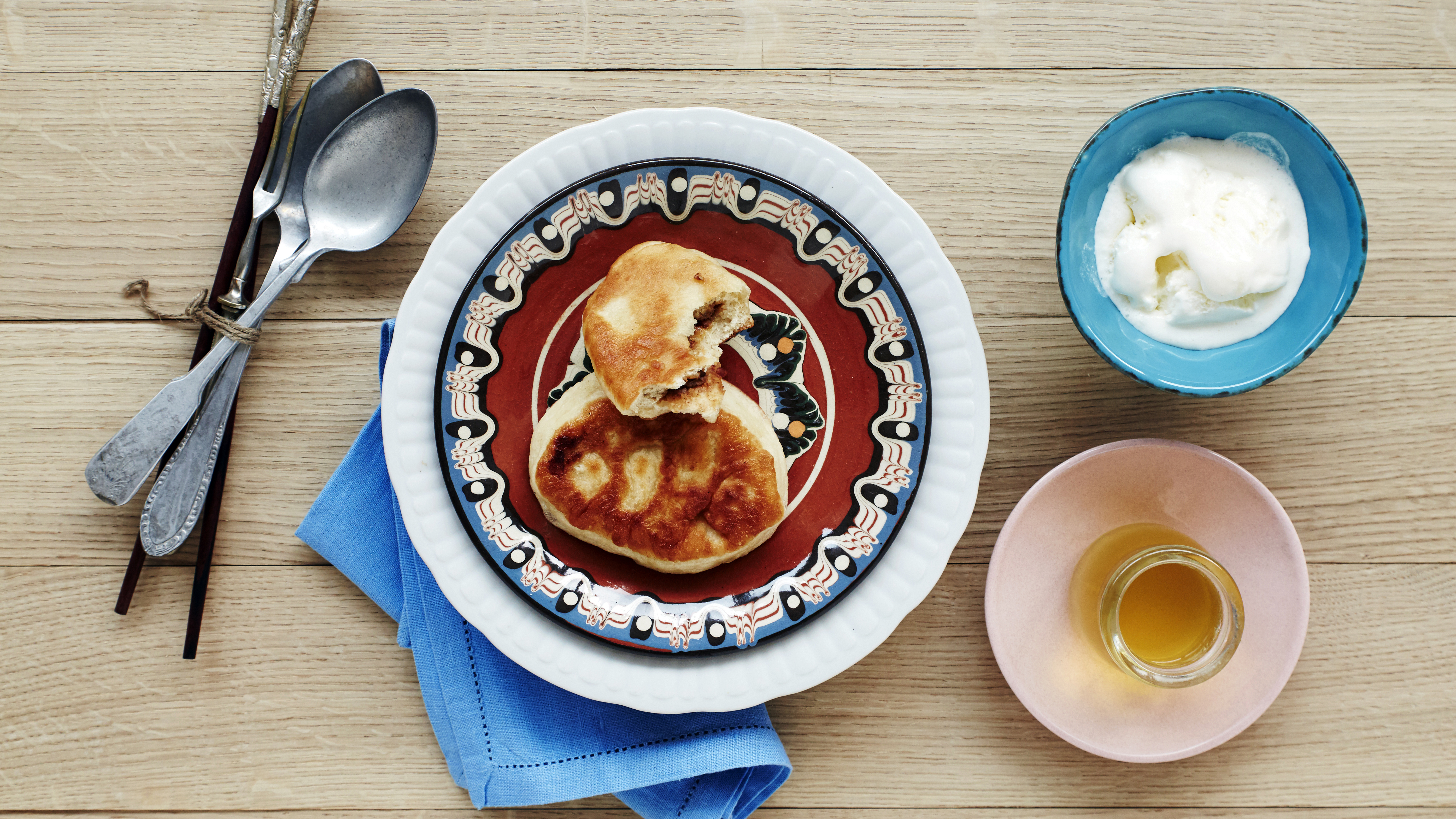 Korealaiset pannukakut eli Hoddeok