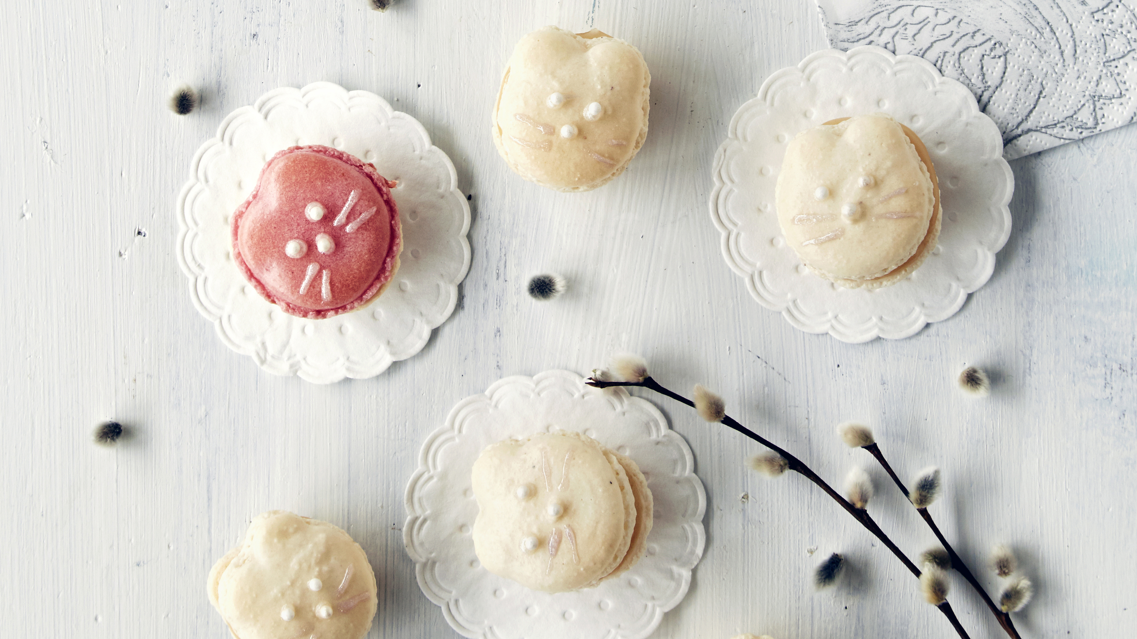 Sitruunaiset macaronit