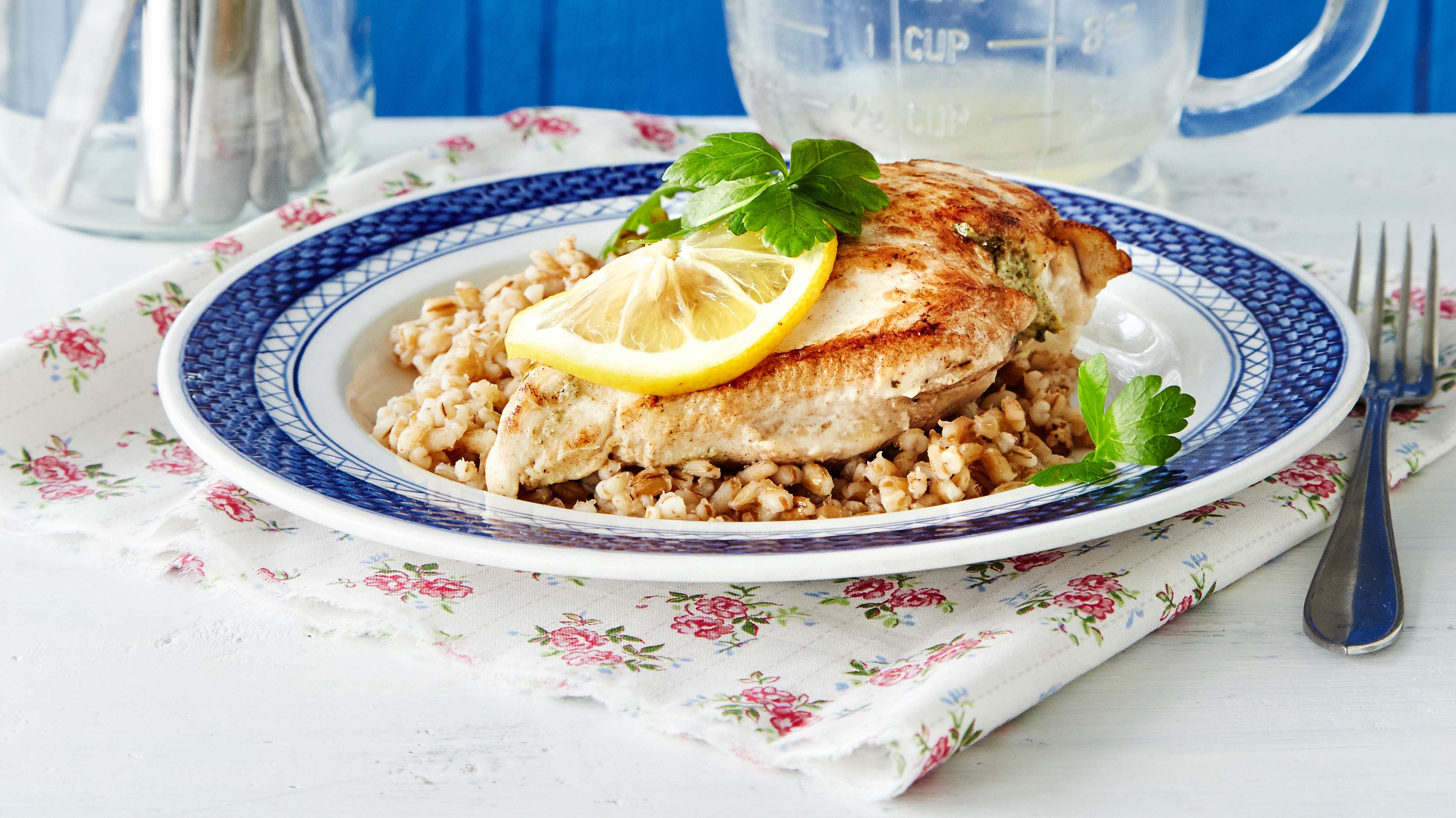 Salvia-mozzarellabroilerit