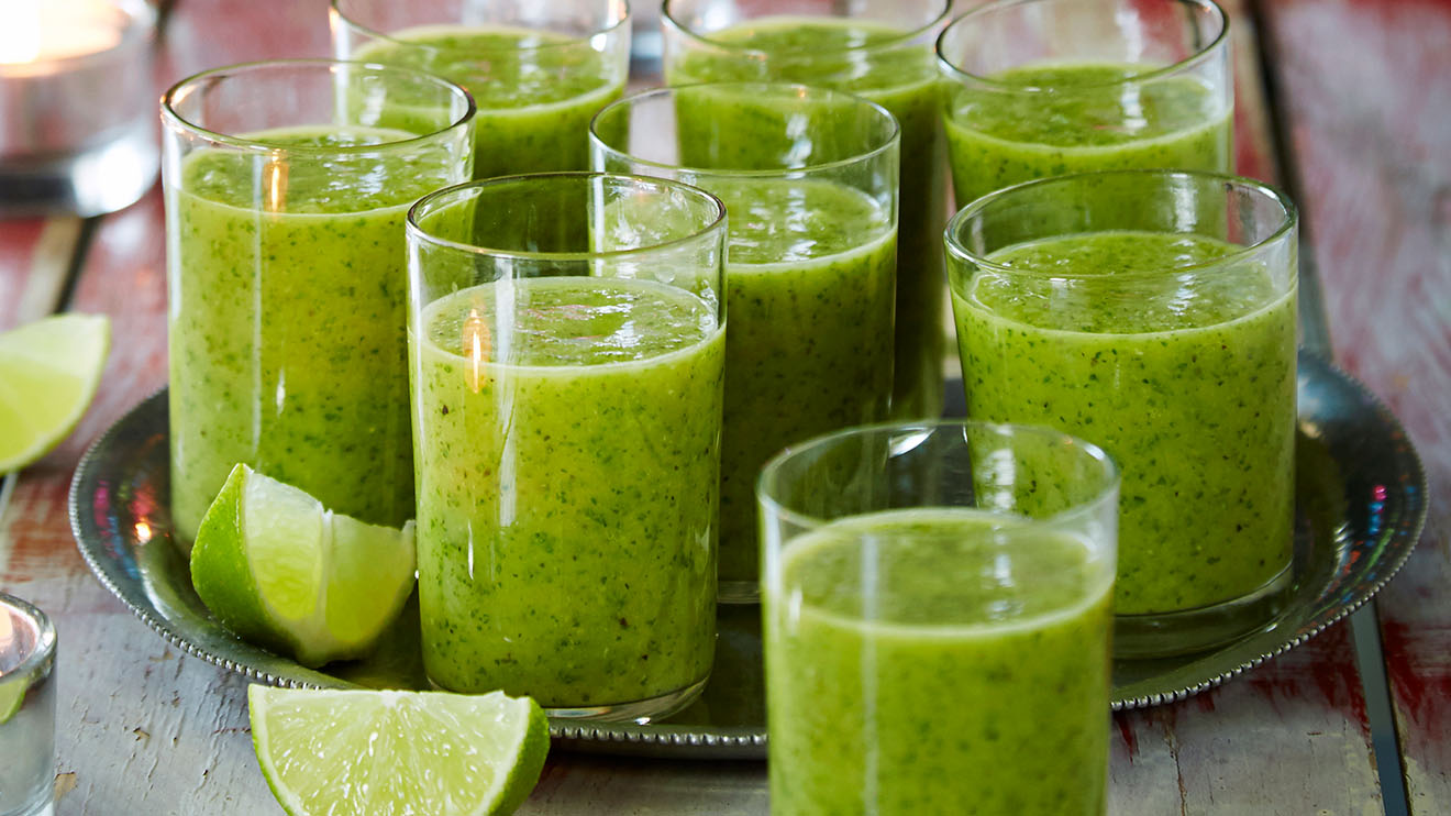 Meloni-vihersmoothie