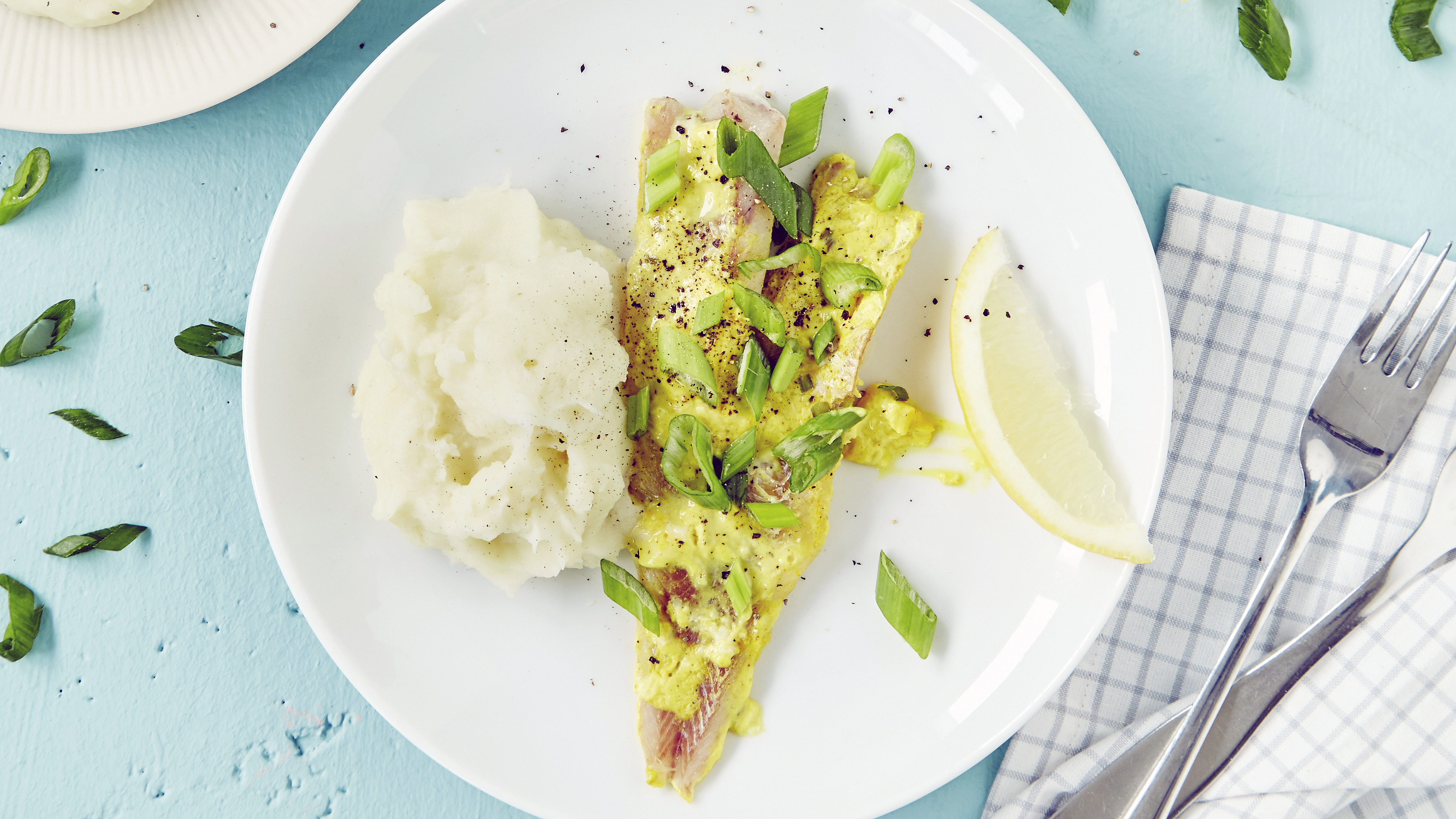 Juustoinen currykala mikrossa