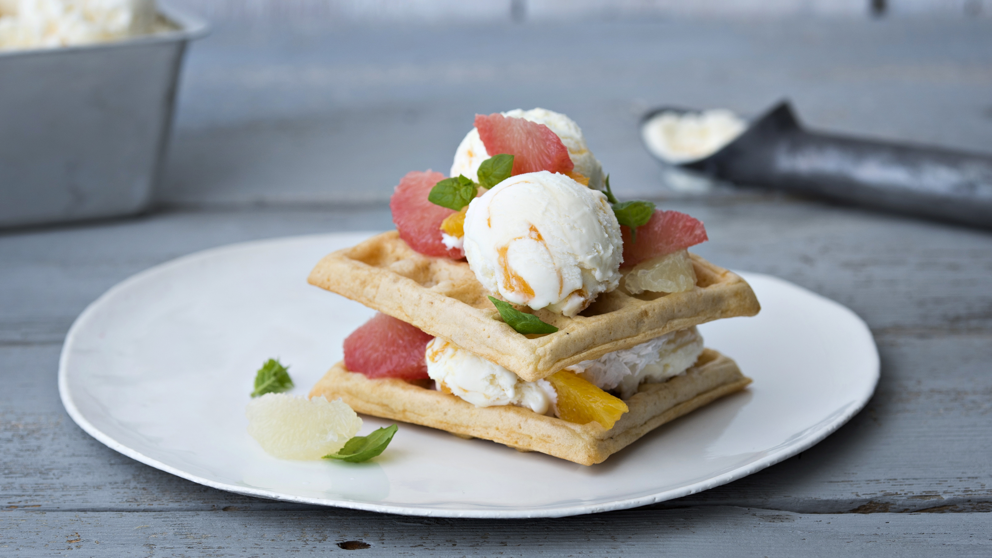 Gluteeniton vohvelitaikina