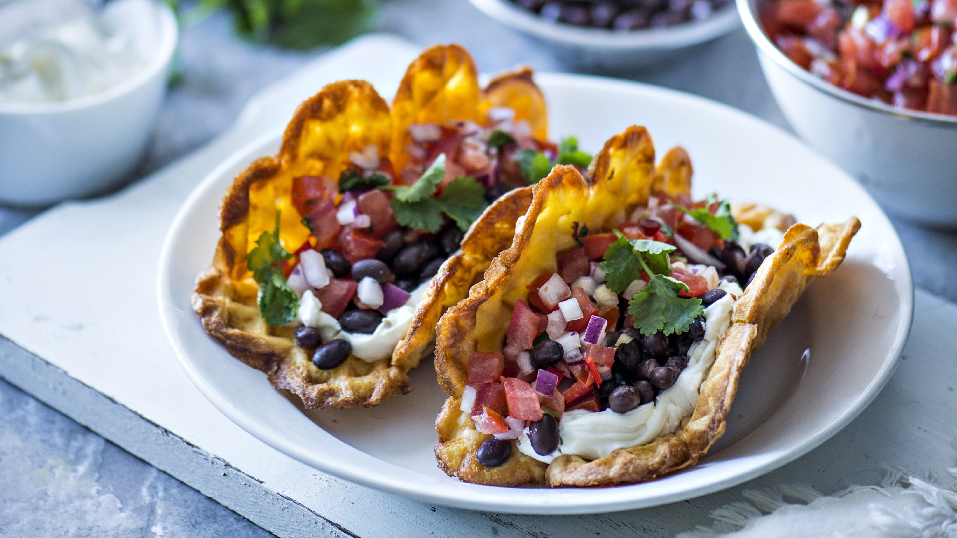 Texmex-täyte vohveleille