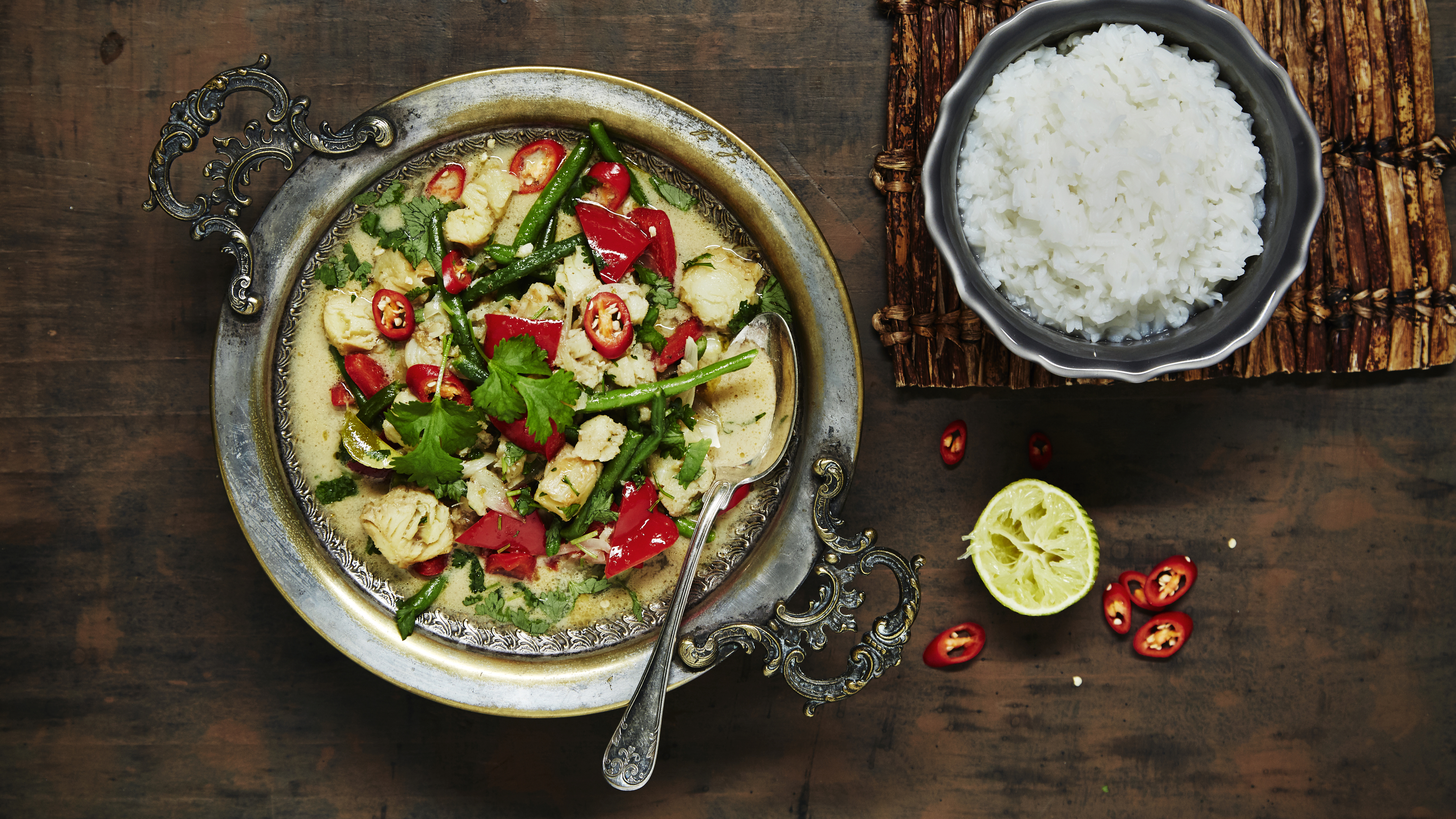 Thaicurry lipeäkalasta