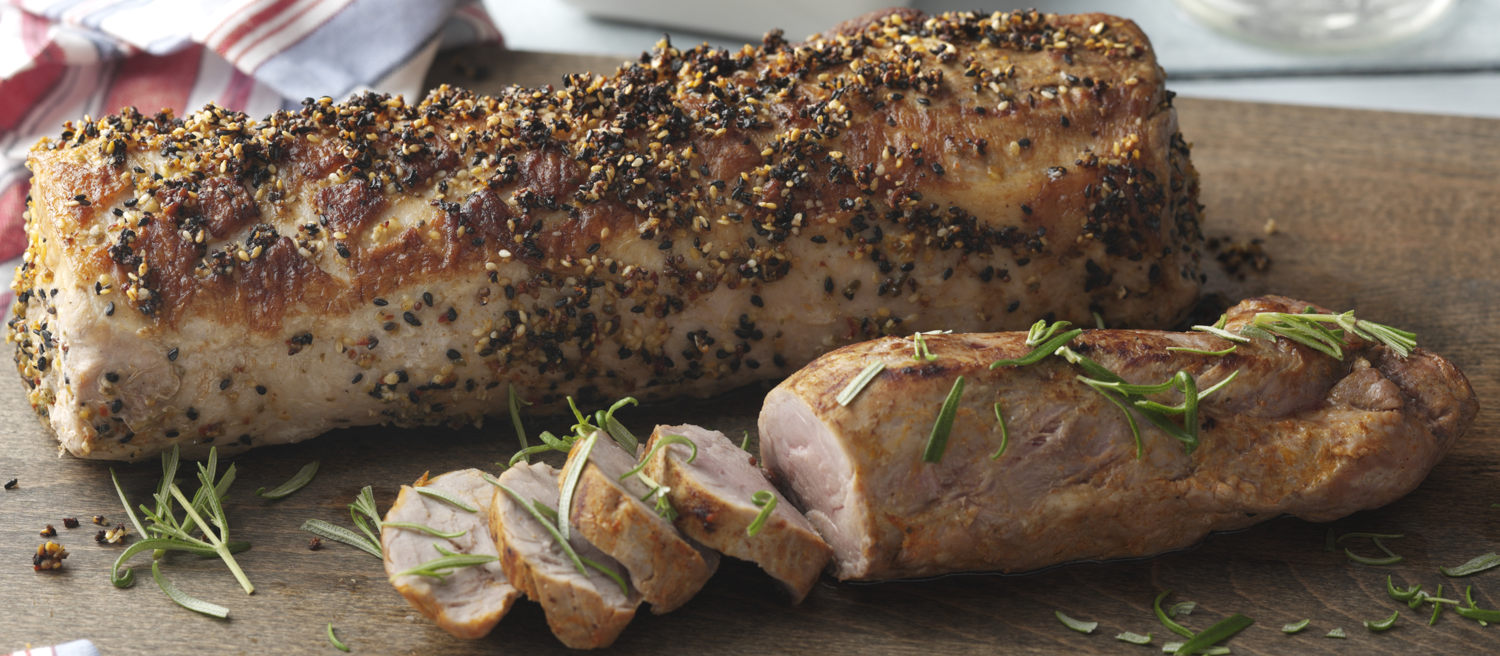 Porsaan sisäfilee ja paprikasalsa