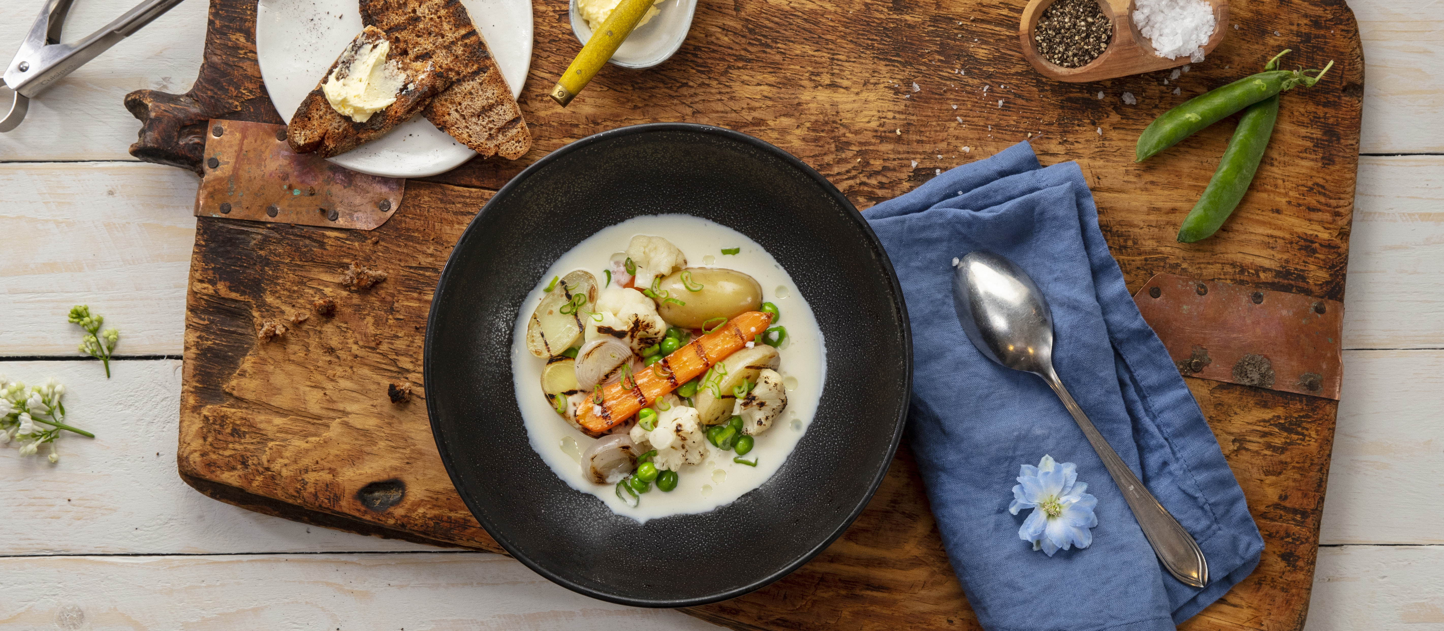 Kesakeitto Grillatuista Kasviksista Alkuruoat Reseptit K Ruoka