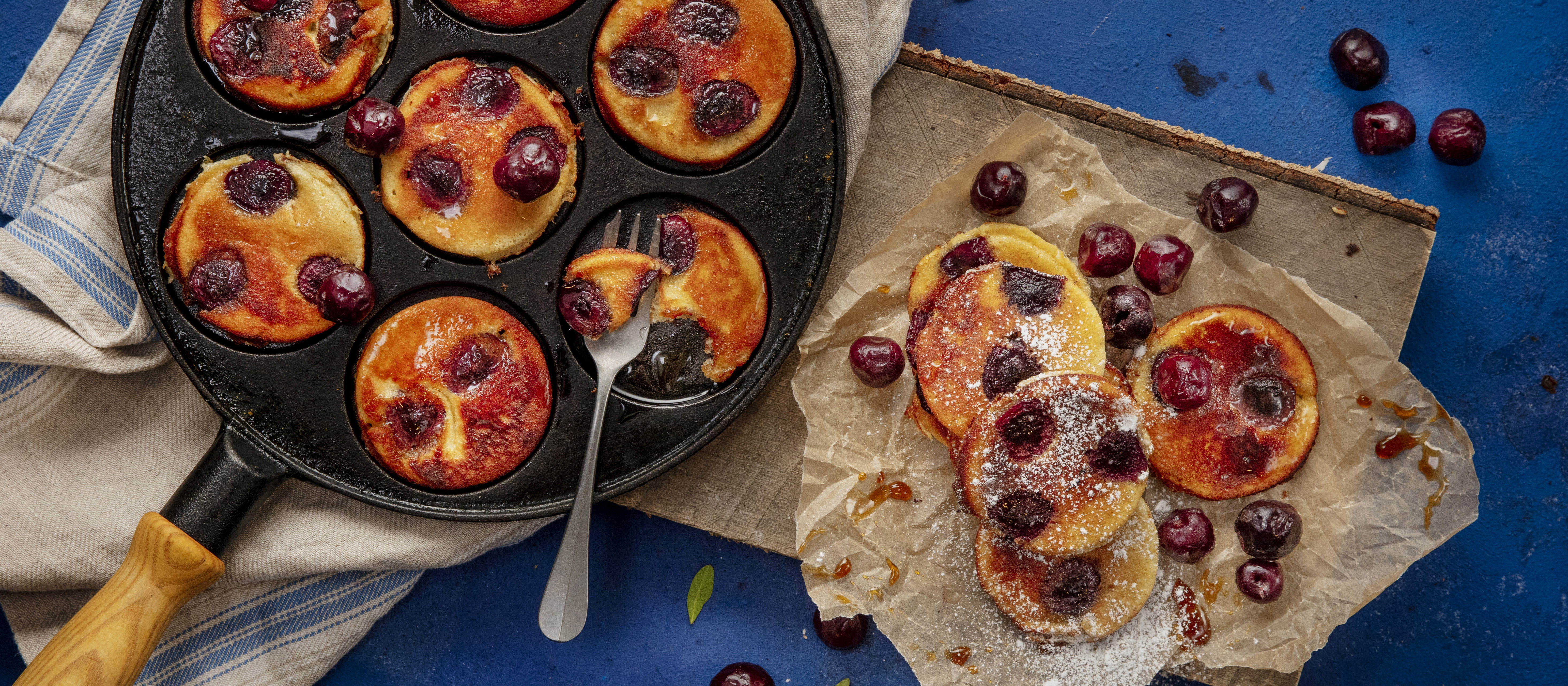 Ranskalainen kirsikkapannukakku