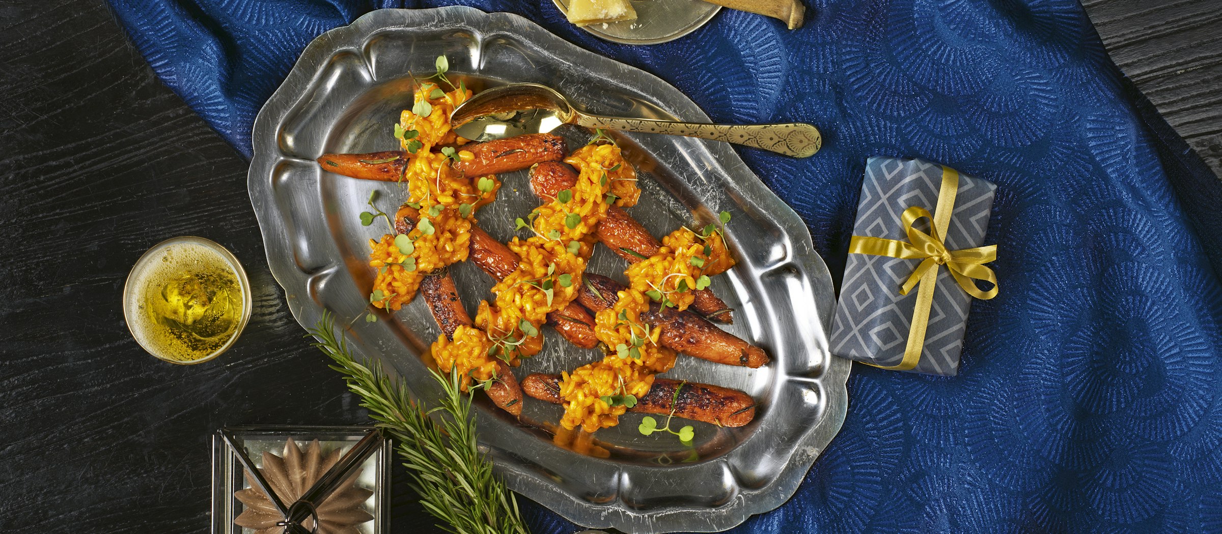 Porkkanarisotto ja paahdetut porkkanat | Lisäkkeet | Reseptit | K-Ruoka