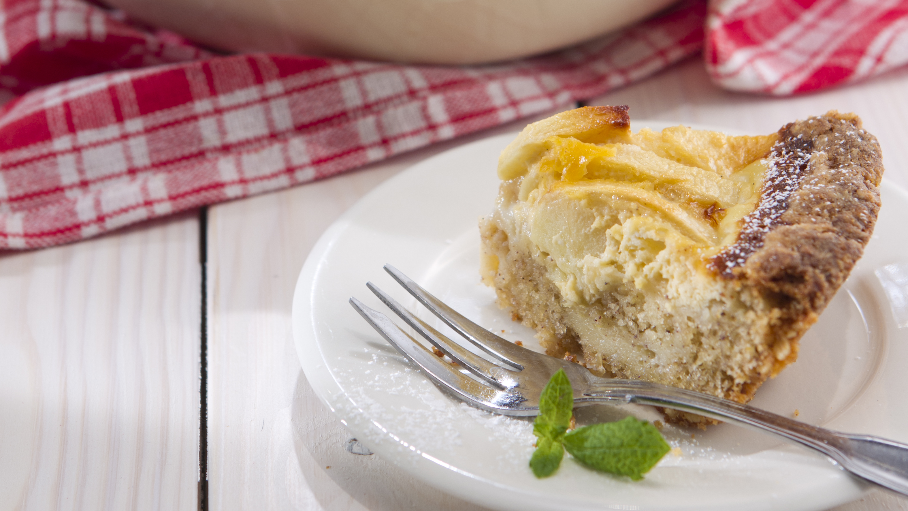 Kaurainen omenapiiras