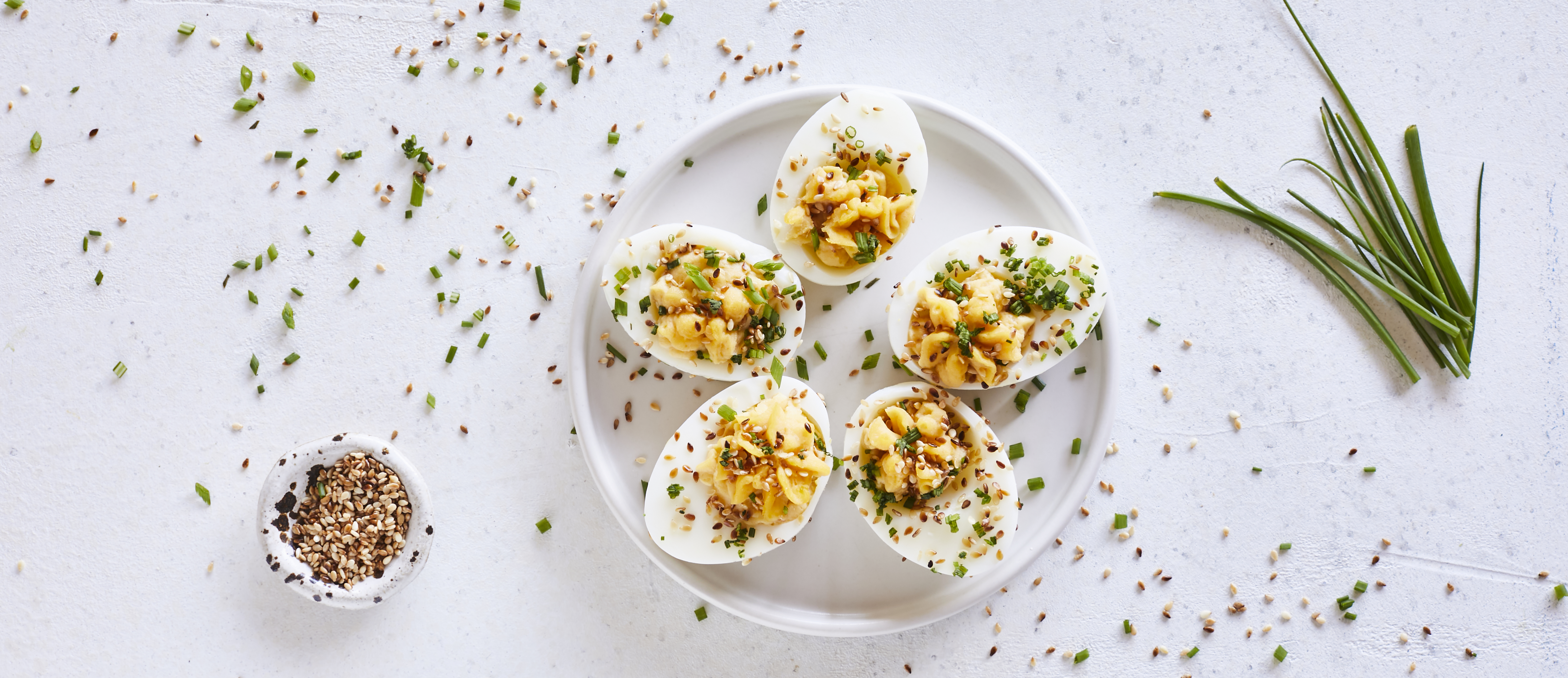 Täytetyt kananmunat