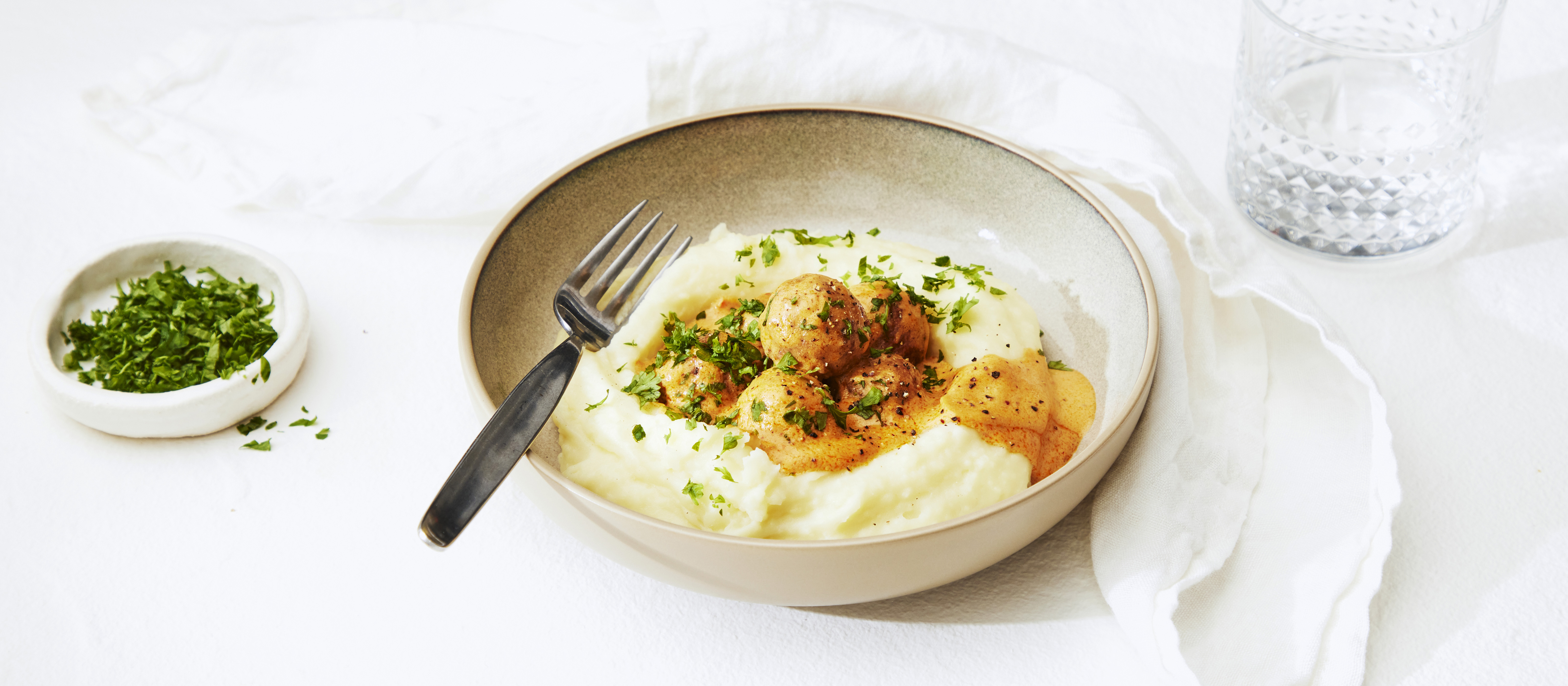 Nopeat lihapullat ja muusi