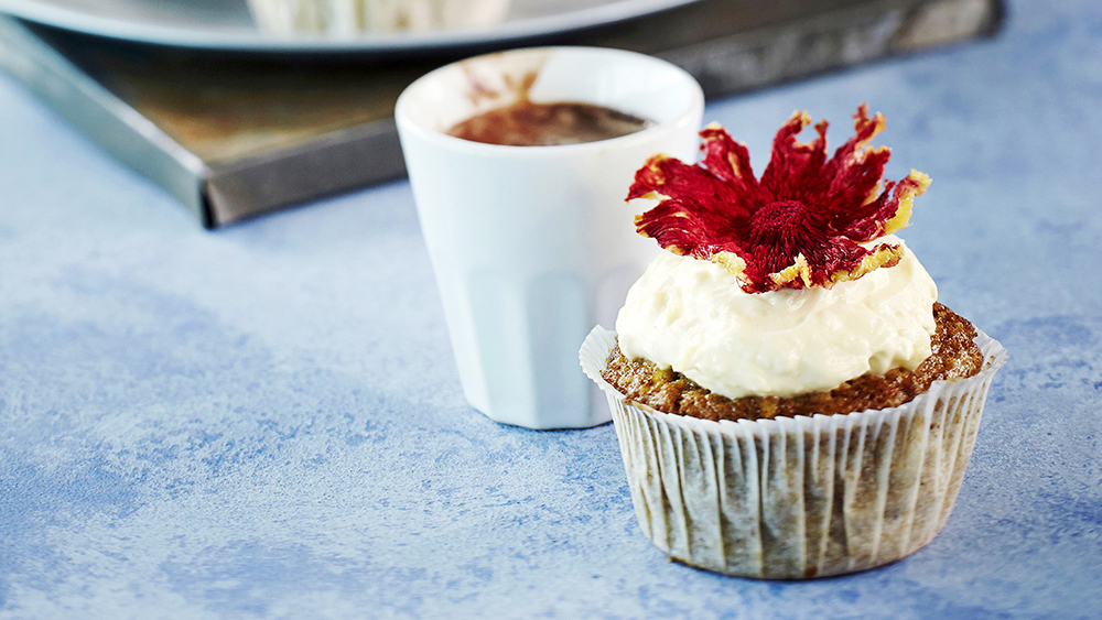 Eksoottiset omenakuppikakut