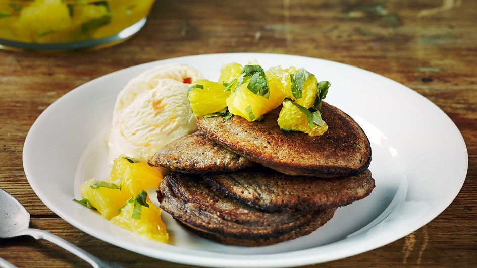 Banaaniletut ja appelsiinisalsa