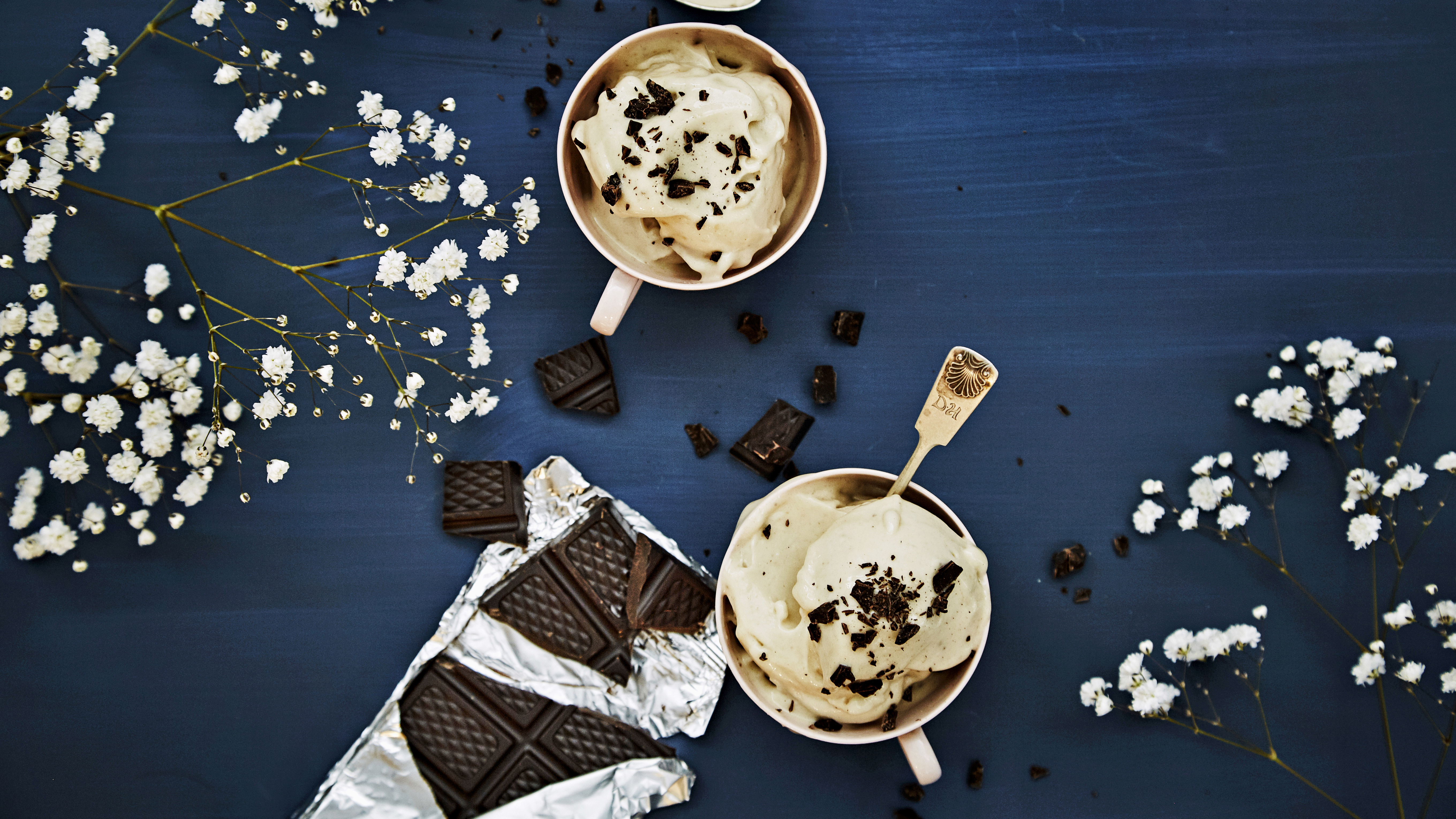 Nopea banaanijäätelö, maidoton