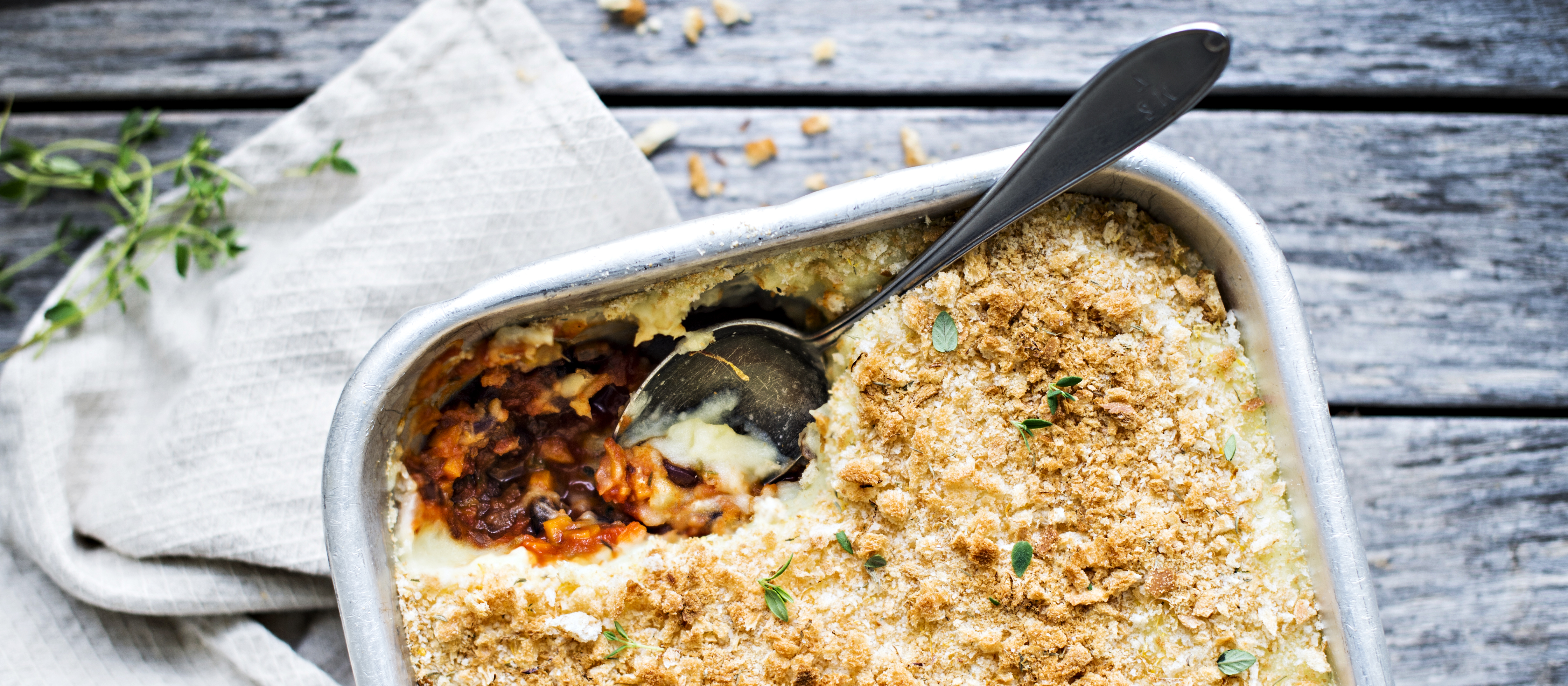 Vegaaninen shepherd's pie