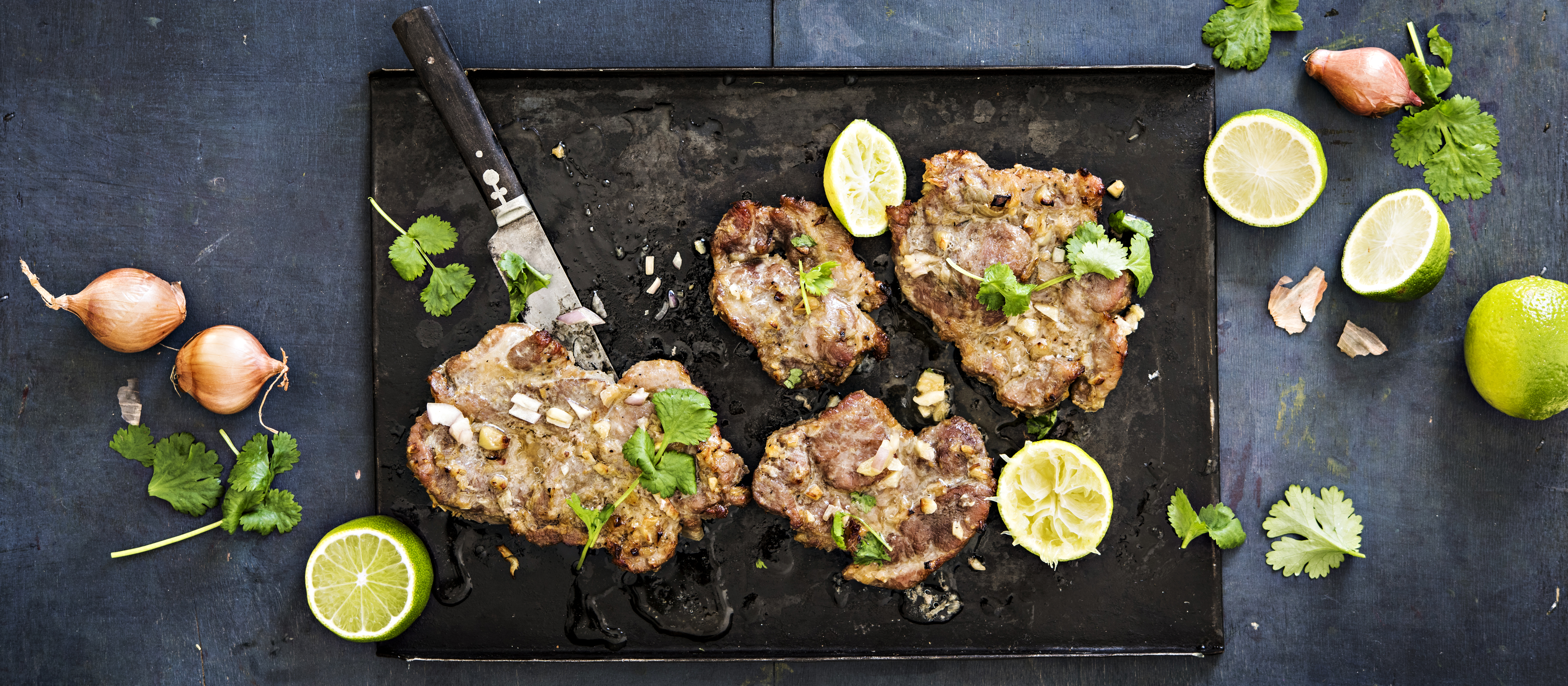 Aasialaiset kasslerpihvit