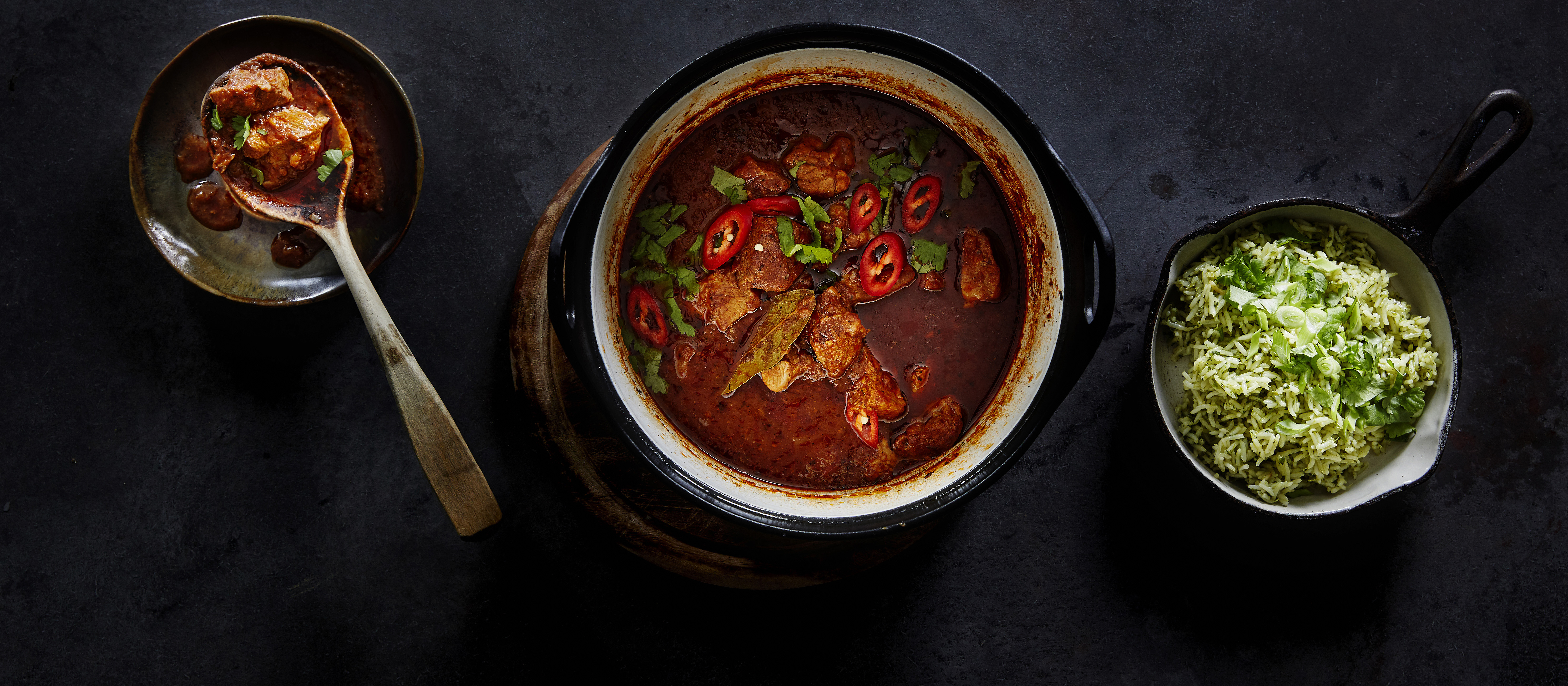 Carne con chili eli meksikolainen lihapata