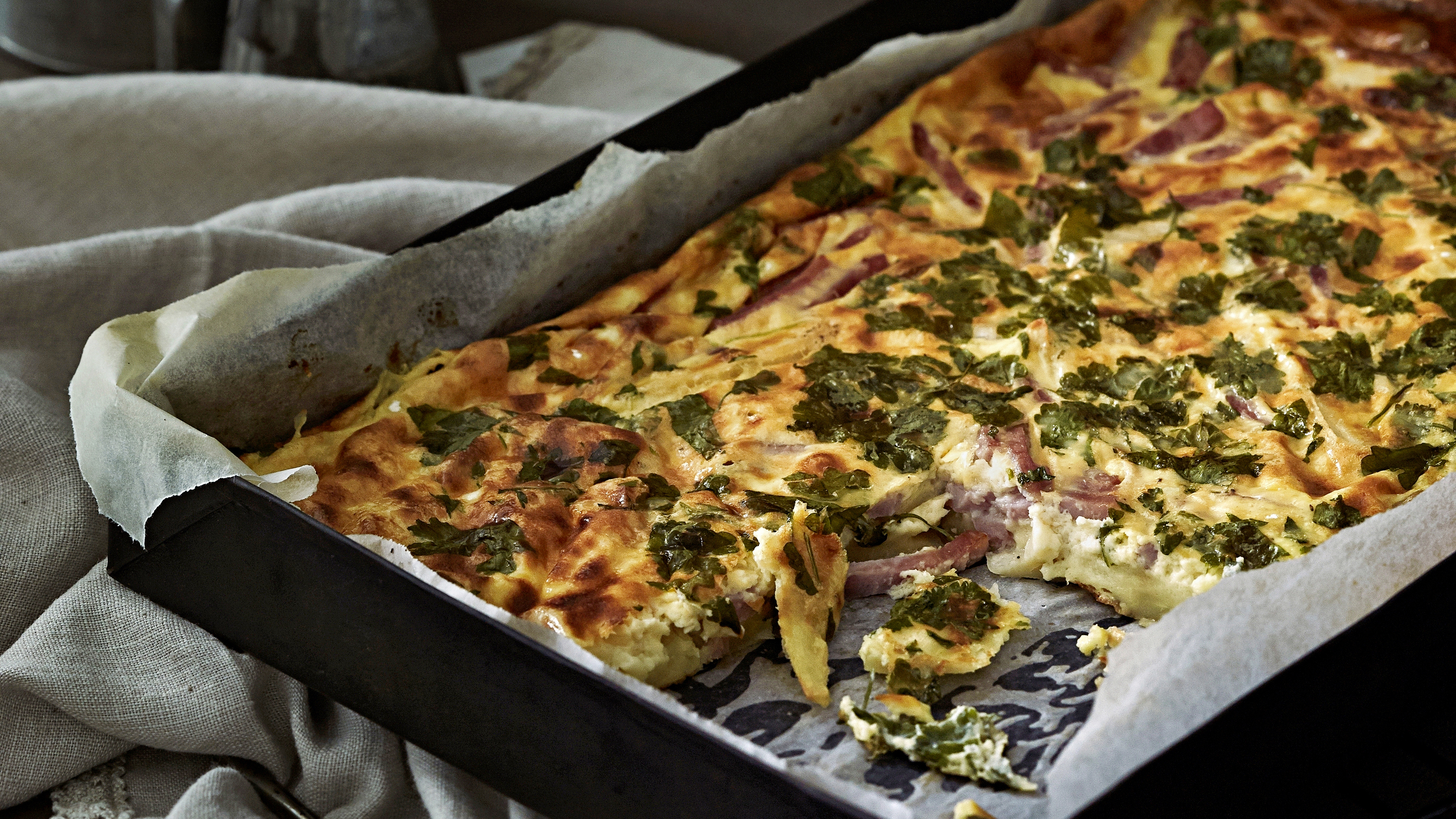 Palsternakka-kinkkupannari