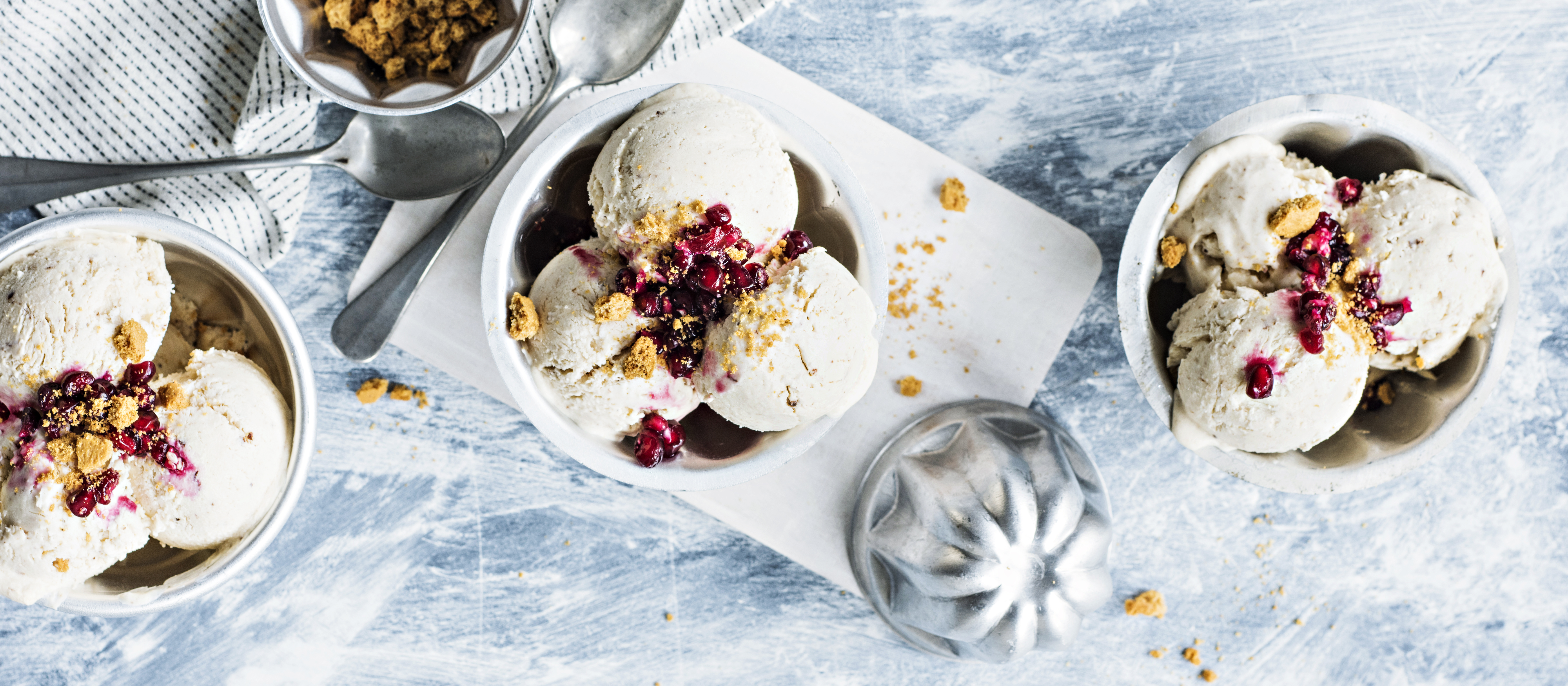 Luumu-kanelijäätelö