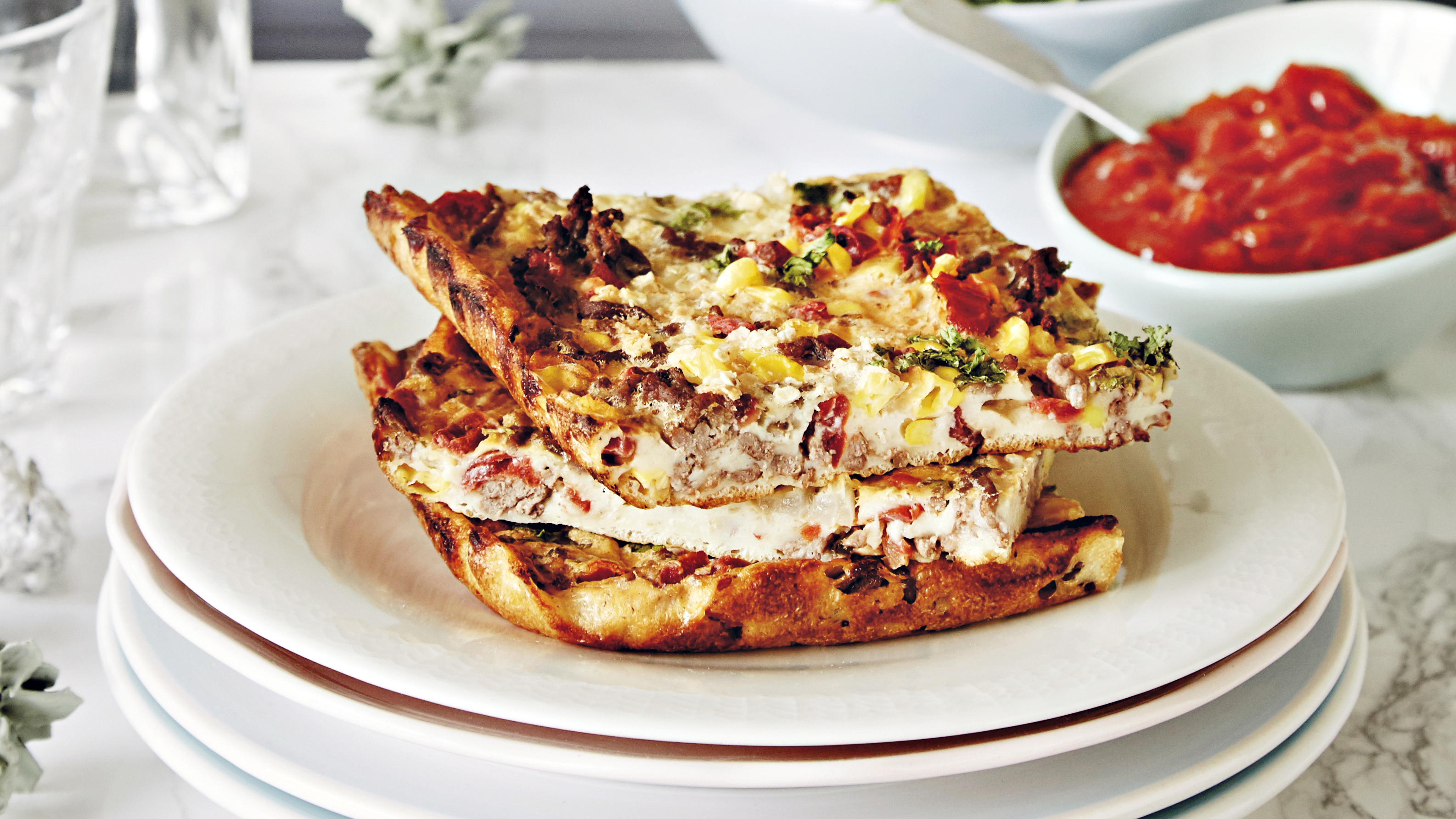 Texmex-jauhelihapannari