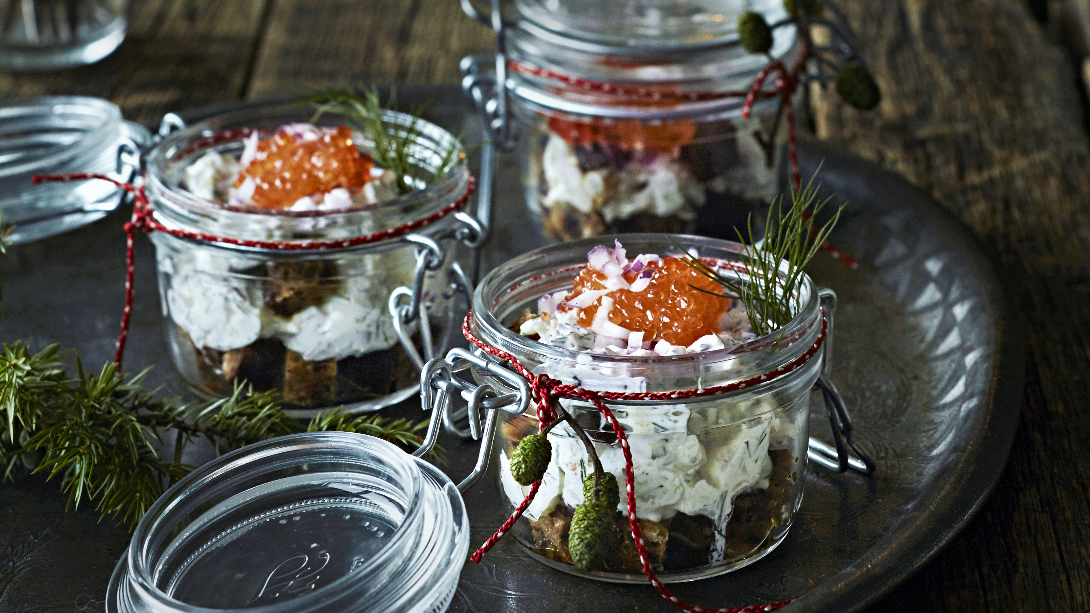 Toast skagen purkissa