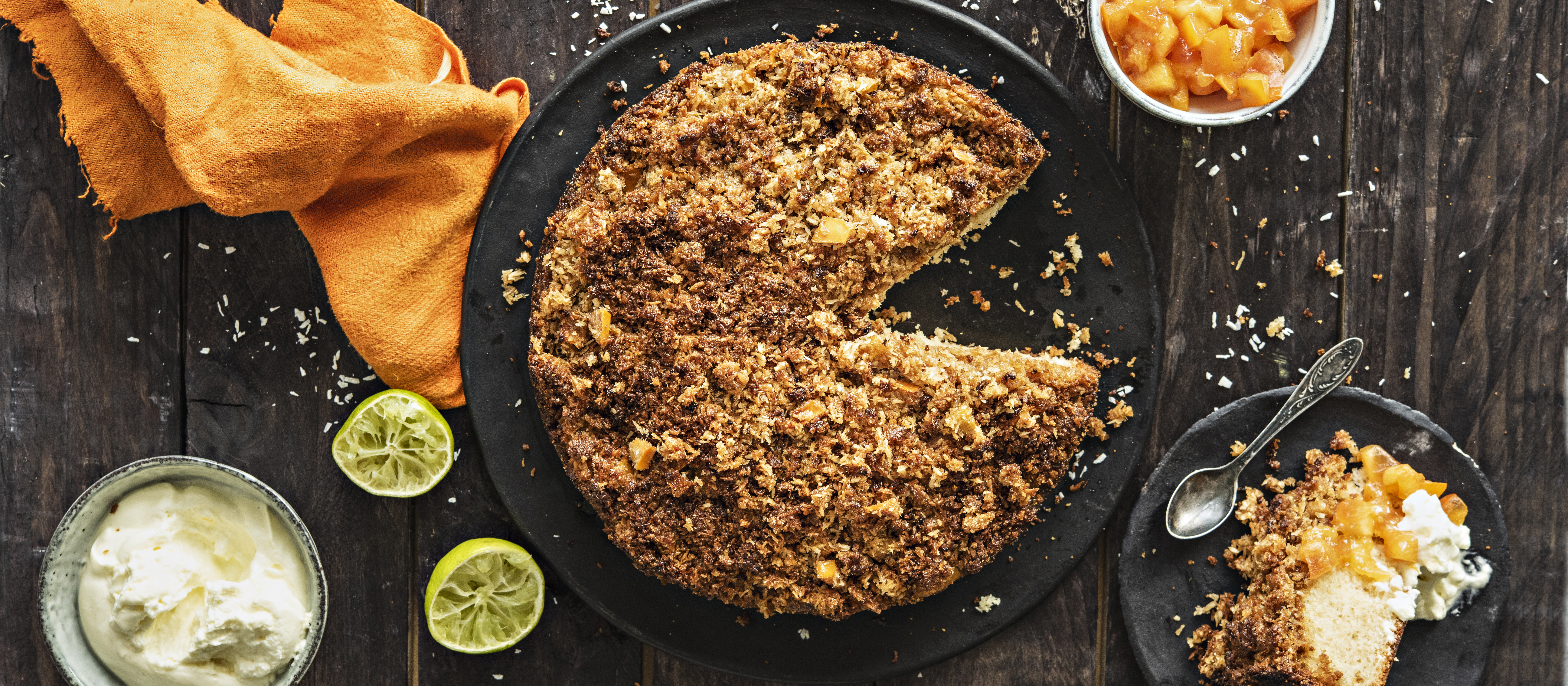 Tanskalainen persimonunelmakakku