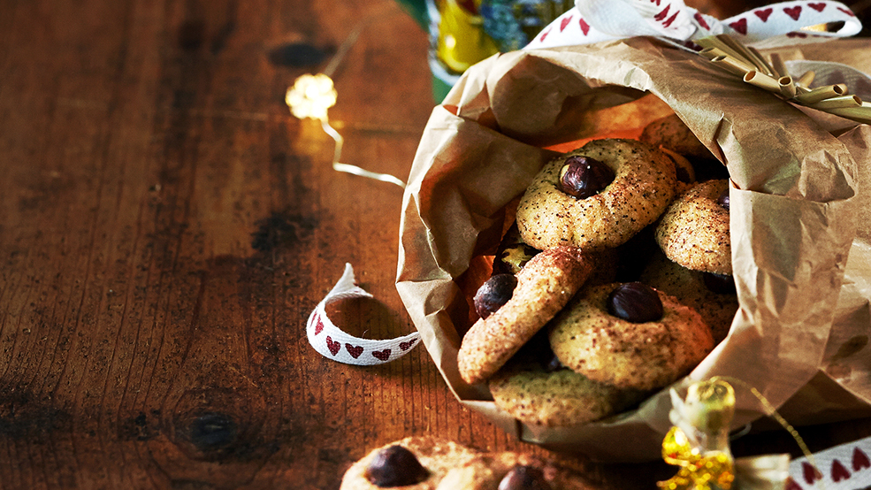 Kaneliset hasselpähkinäkeksit