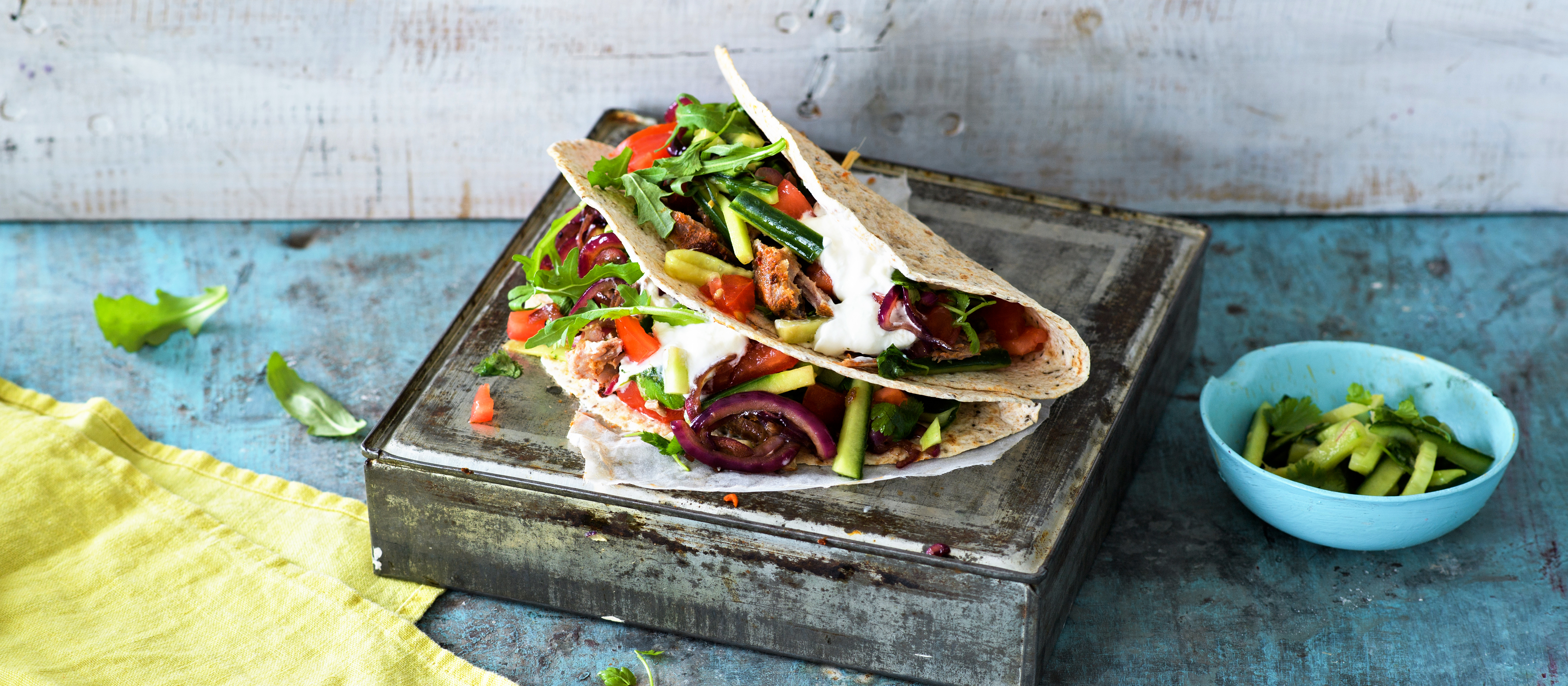 Nyhtöpossutortillat