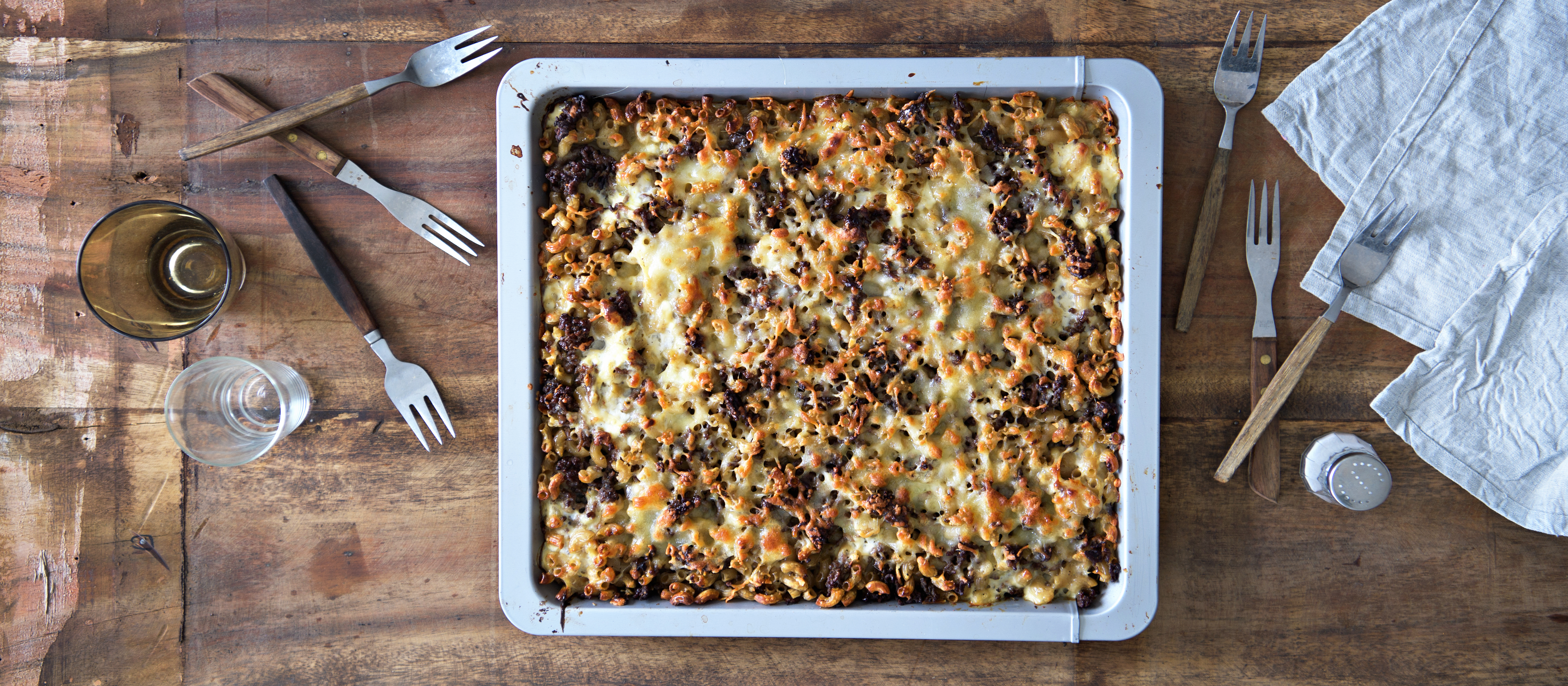 Peltimakaronilaatikko