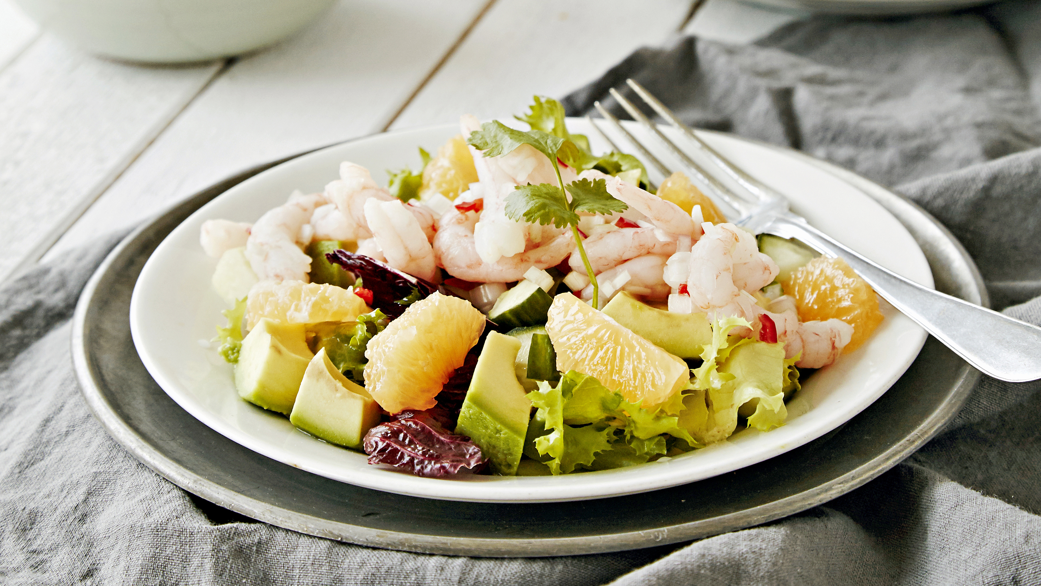 Klementiini-rapusalaatti