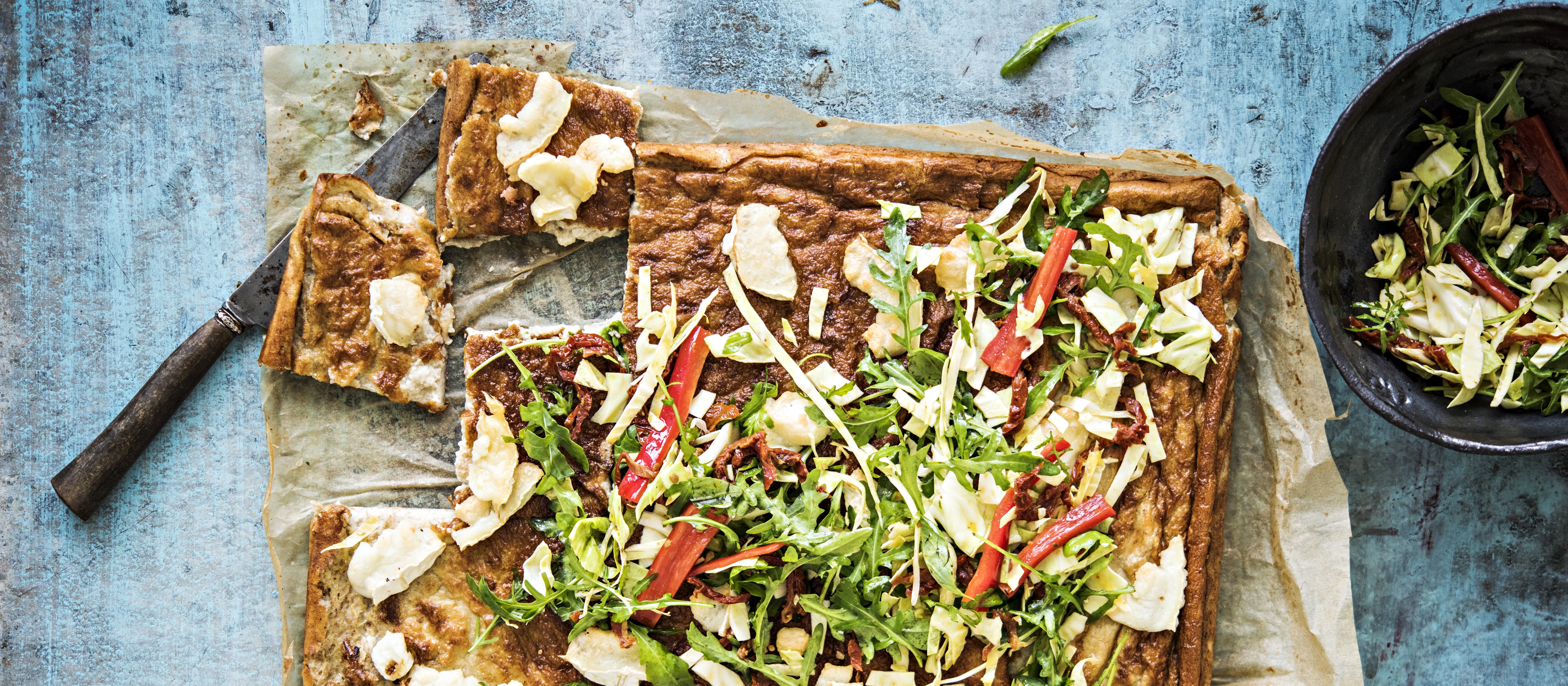 Vuohenjuustopannukakku