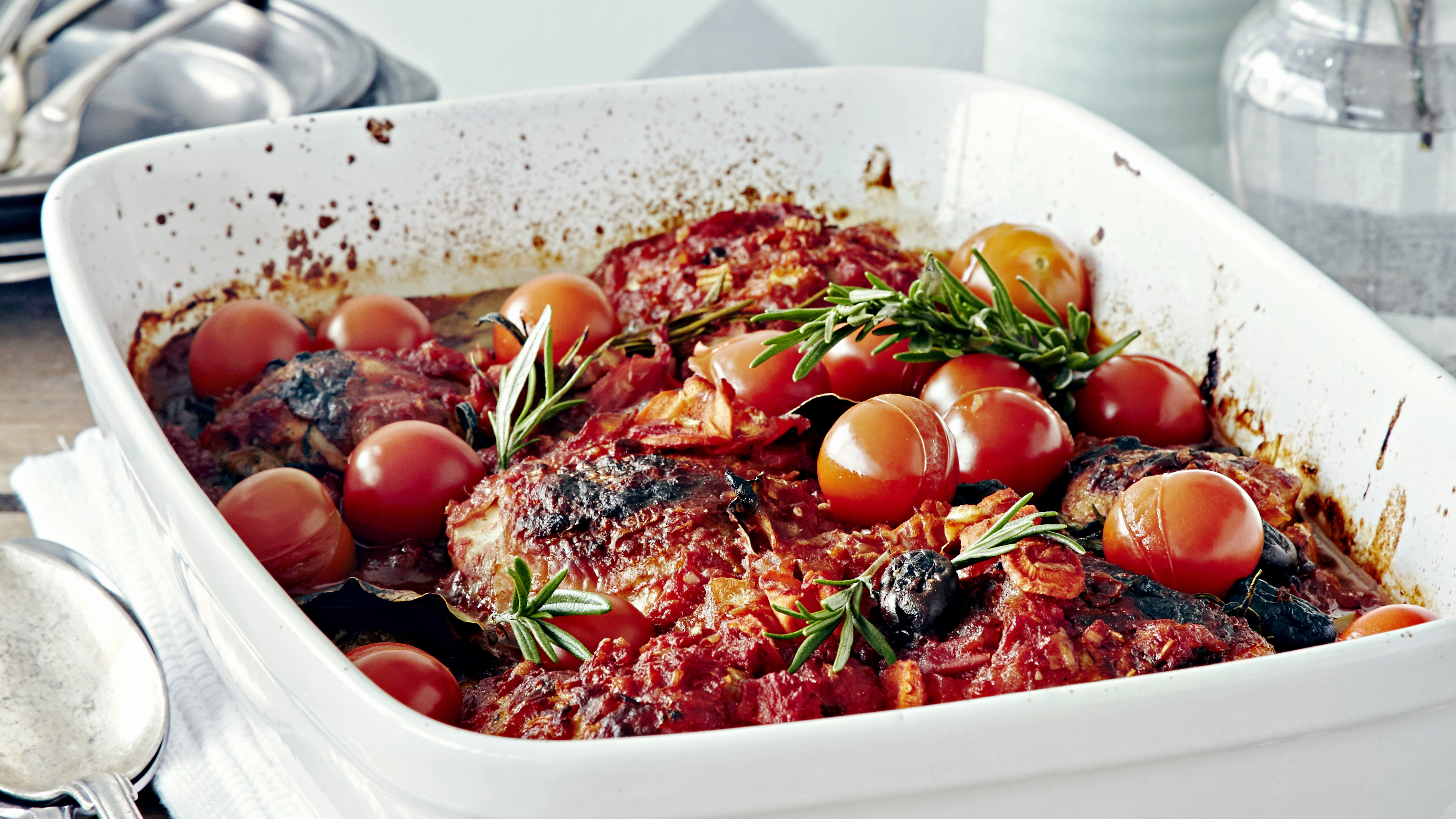 Metsästäjän broileri eli cacciatore